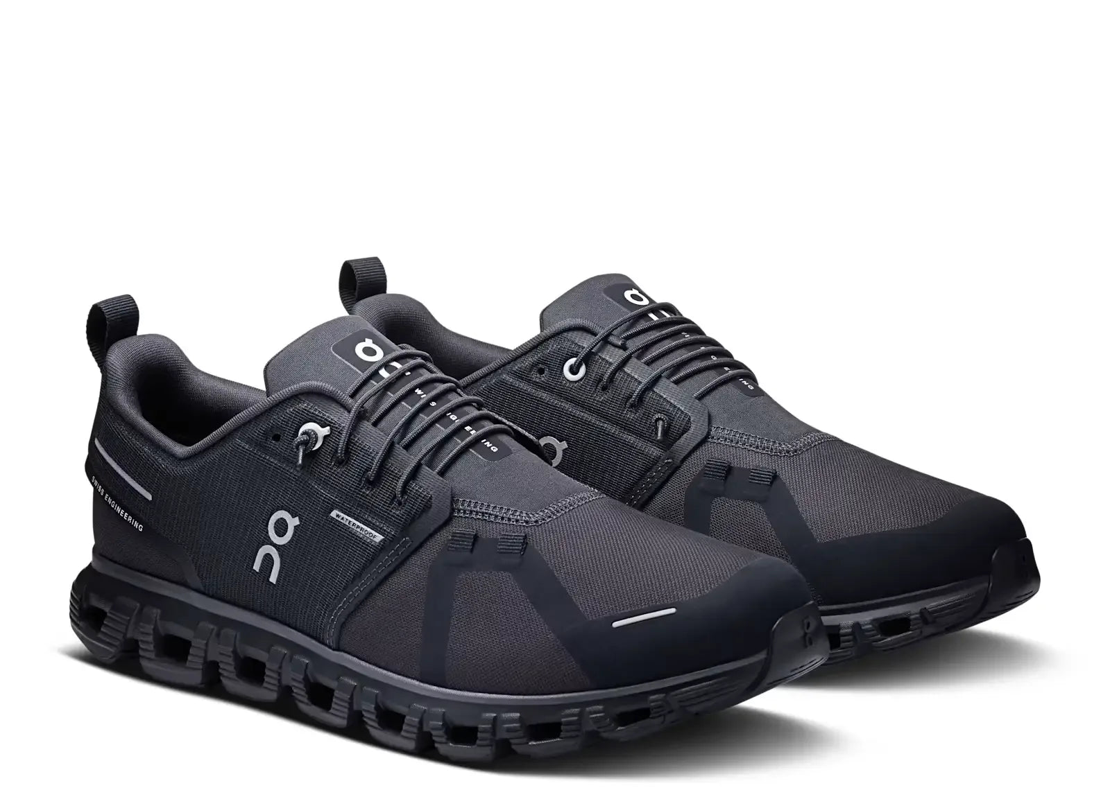 On Running Cloud 6 Waterproof All Black