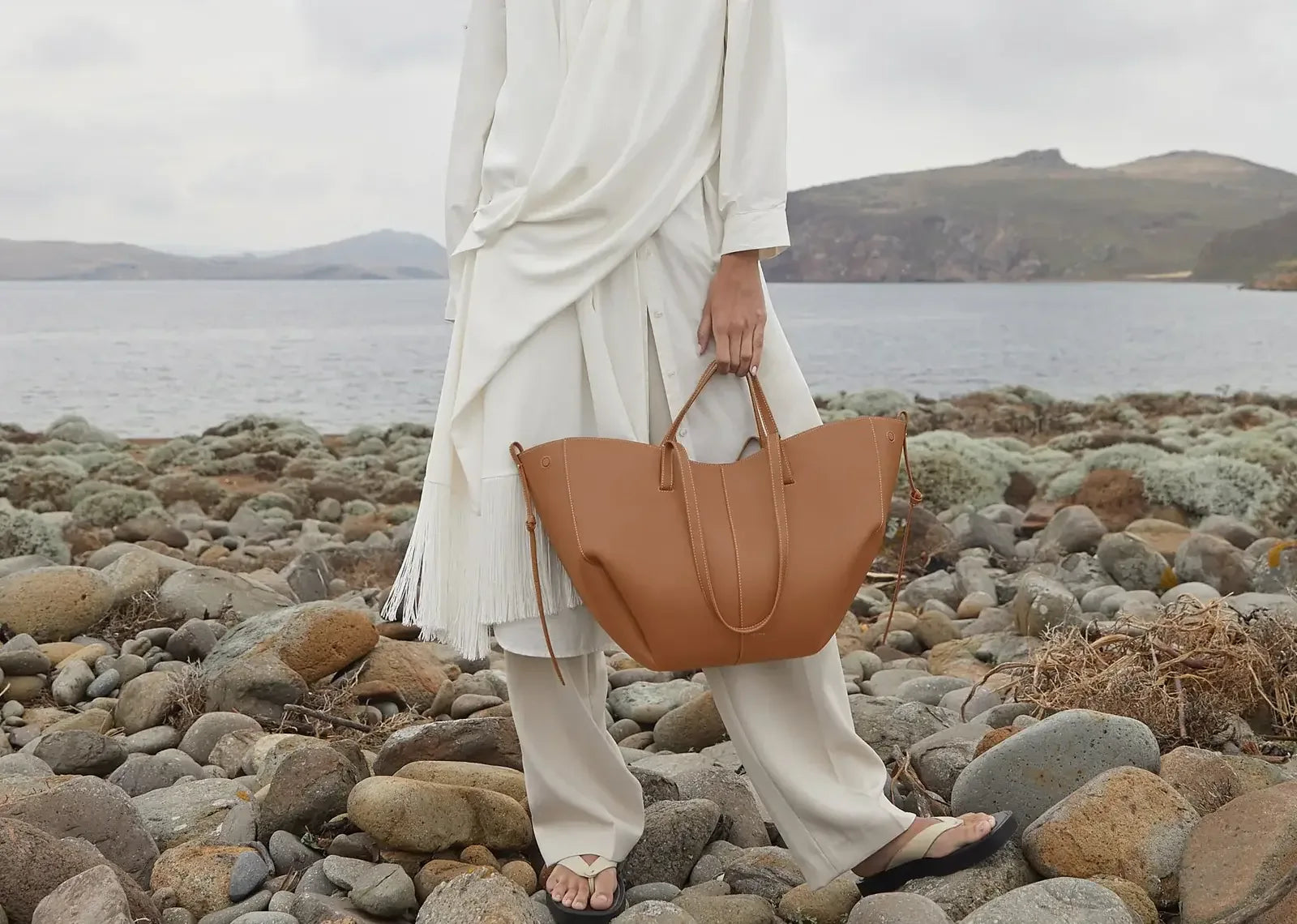 Polène Cyme Edition Textured Camel