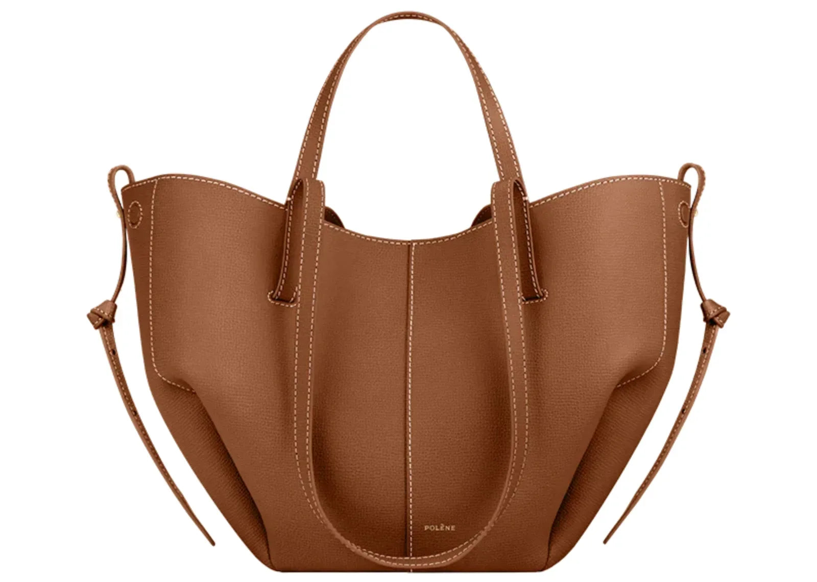 Polène Cyme Mini Edition Textured Camel