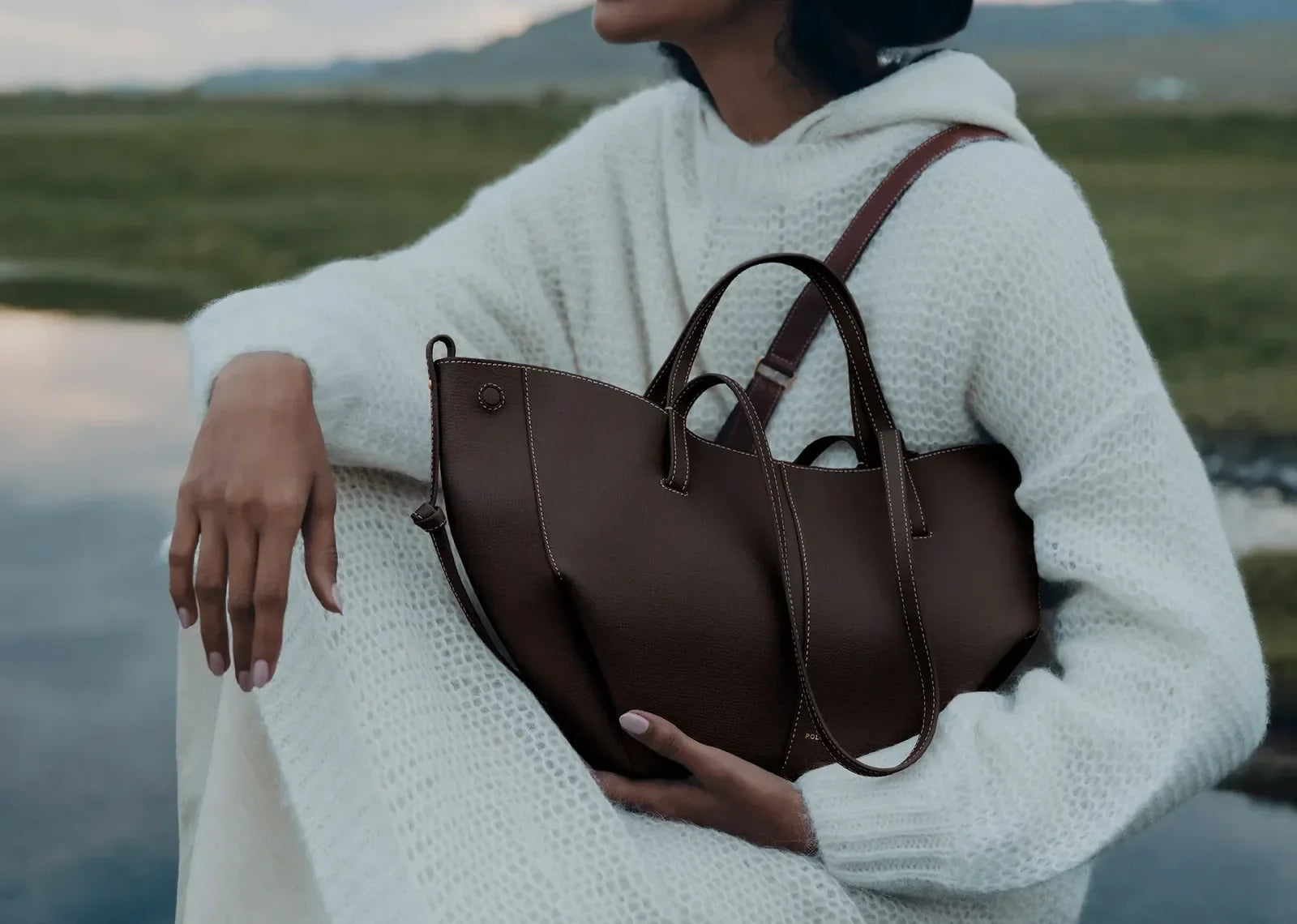 Polène Cyme Textured Ebony