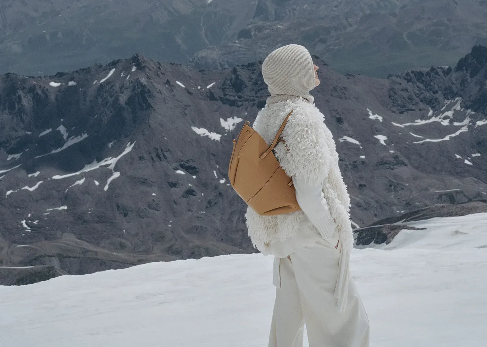 Polène Cyme Mini Edition Textured Ocher