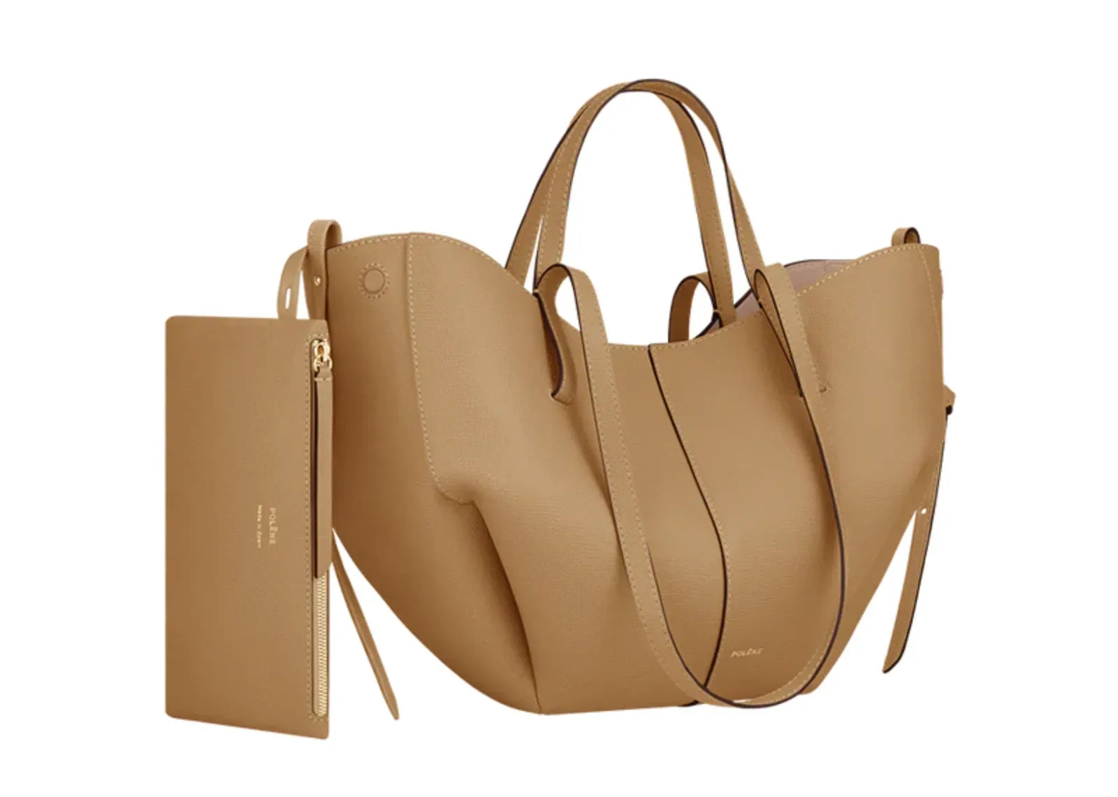 Polène Cyme Mini Edition Textured Ocher