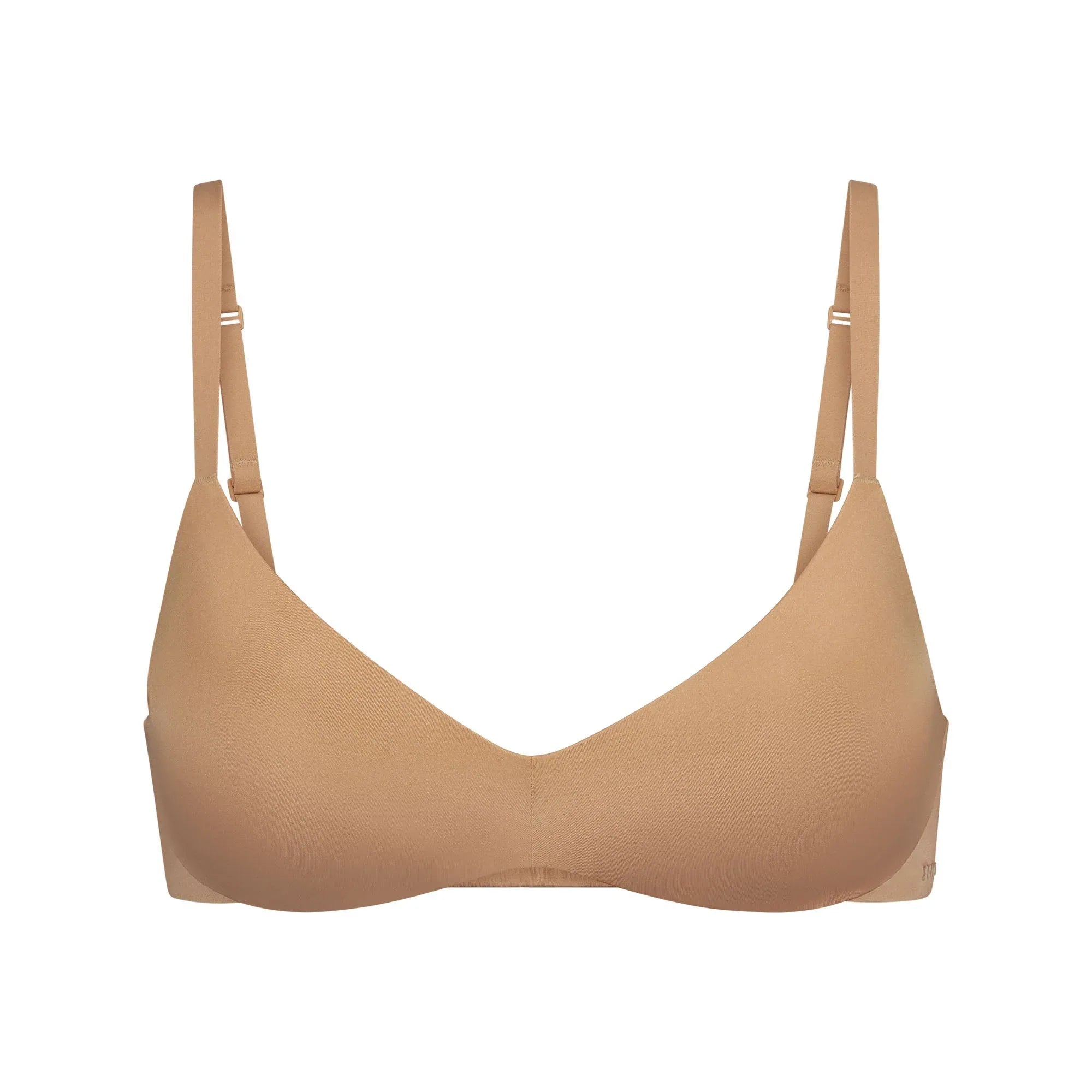 SKIMS WIRELESS FORM PUSH-UP PLUNGE BRA | OCHRE - SÜTYEN