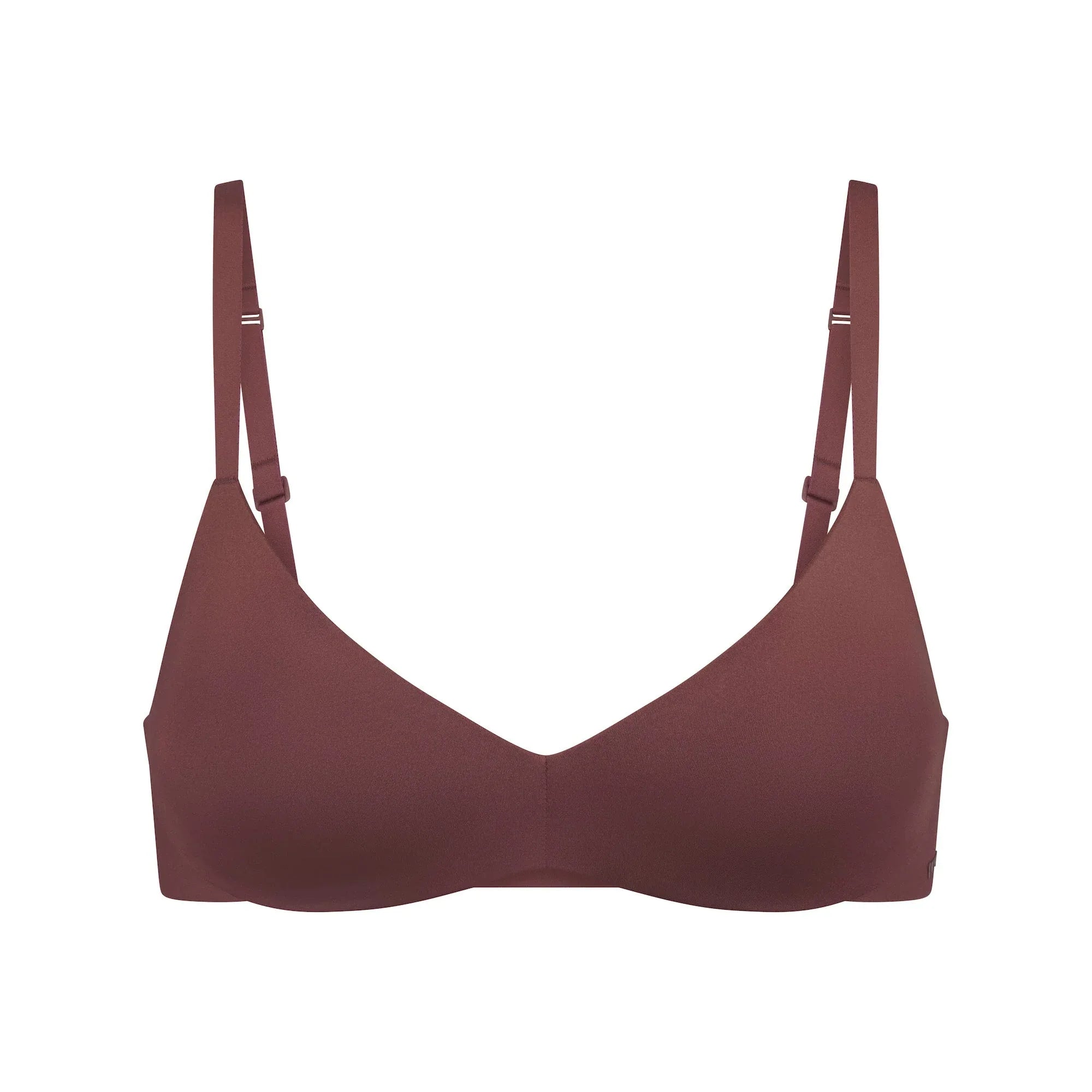 SKIMS WIRELESS FORM PUSH-UP PLUNGE BRA | GARNET - SÜTYEN
