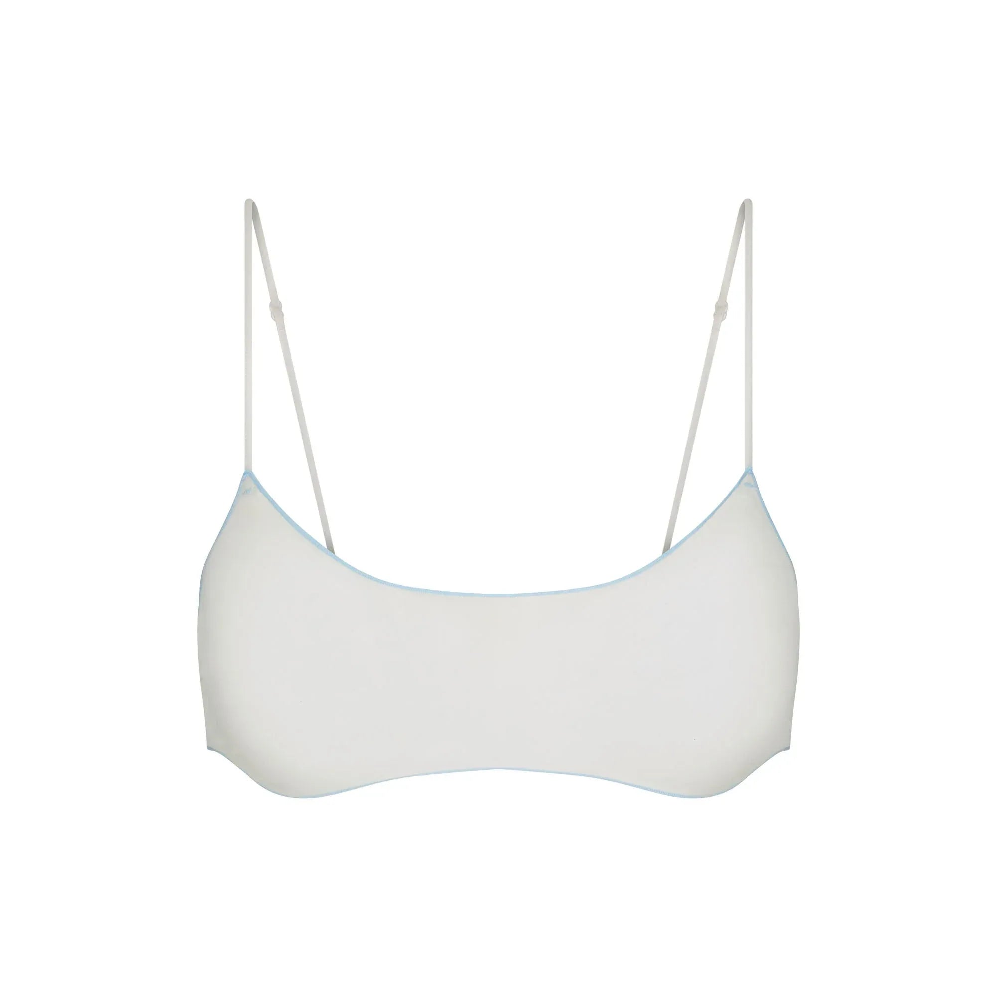 SKIMS TULLE SCOOP BRALETTE | PLATINUM CONTRAST - SÜTYEN