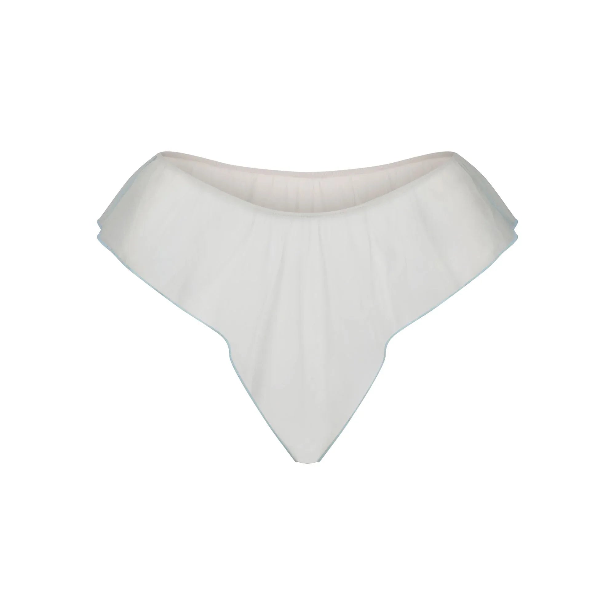 SKIMS TULLE CAMI AND BRIEF SET | PLATINUM CONTRAST - TAKIM
