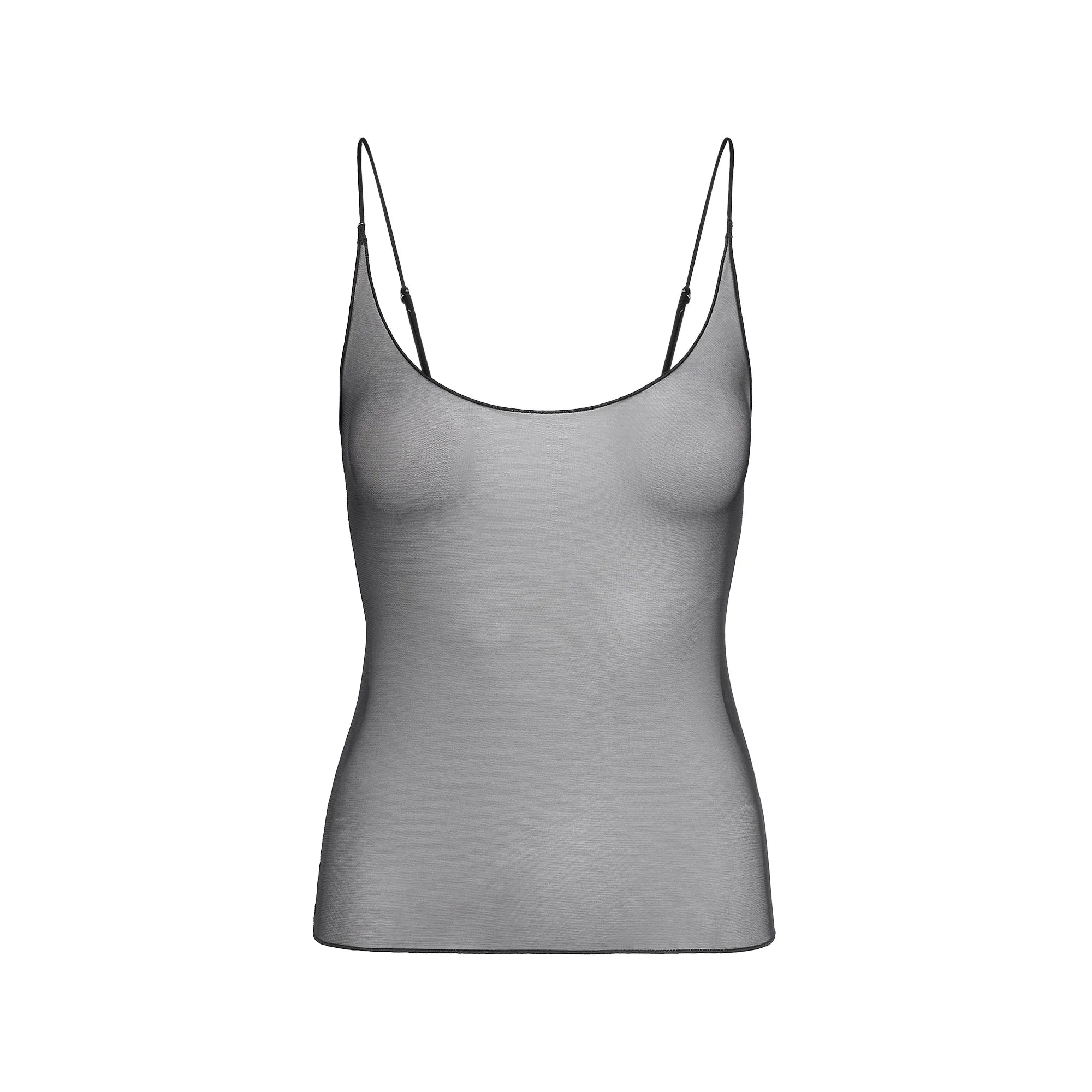 SKIMS ULTRA FINE MESH CAMI | OBSIDIAN - TAYT