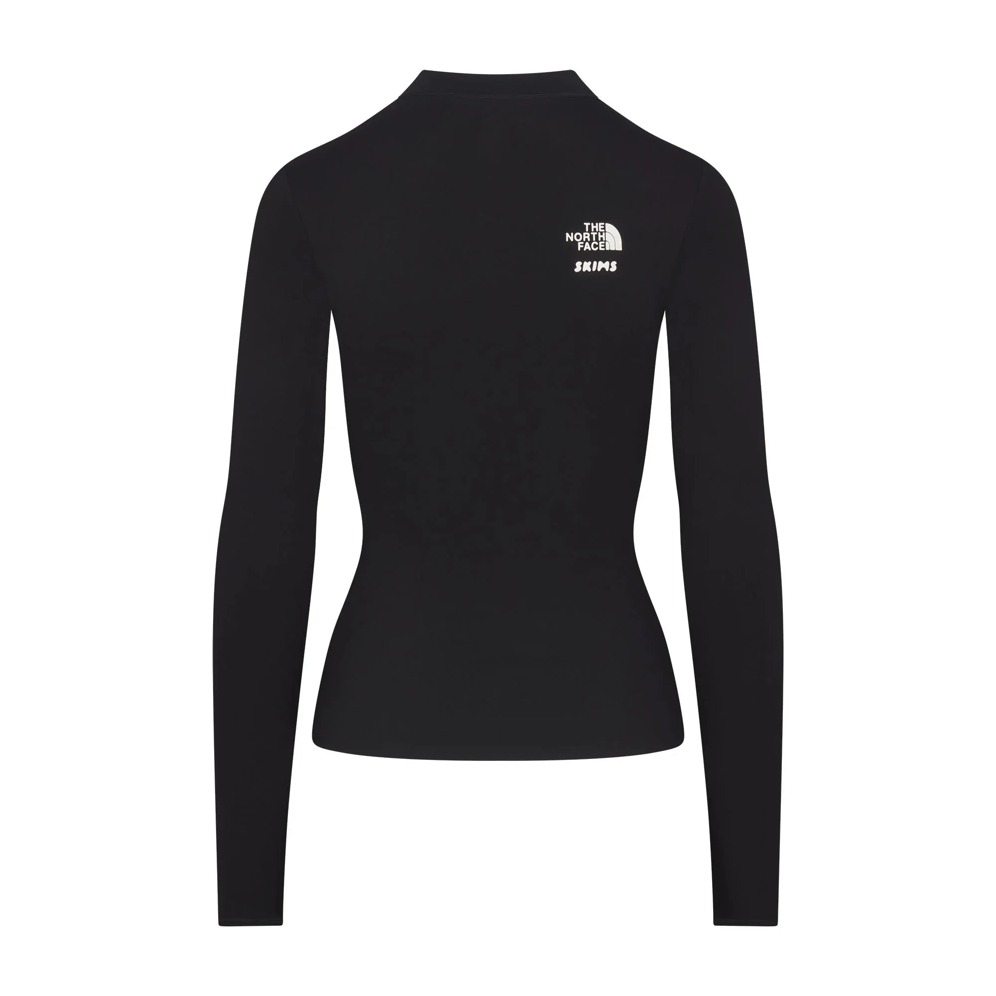 SKIMS THE NORTH FACE X REFINA LONG SLEEVE TOP | ONYX - T-SHIRT