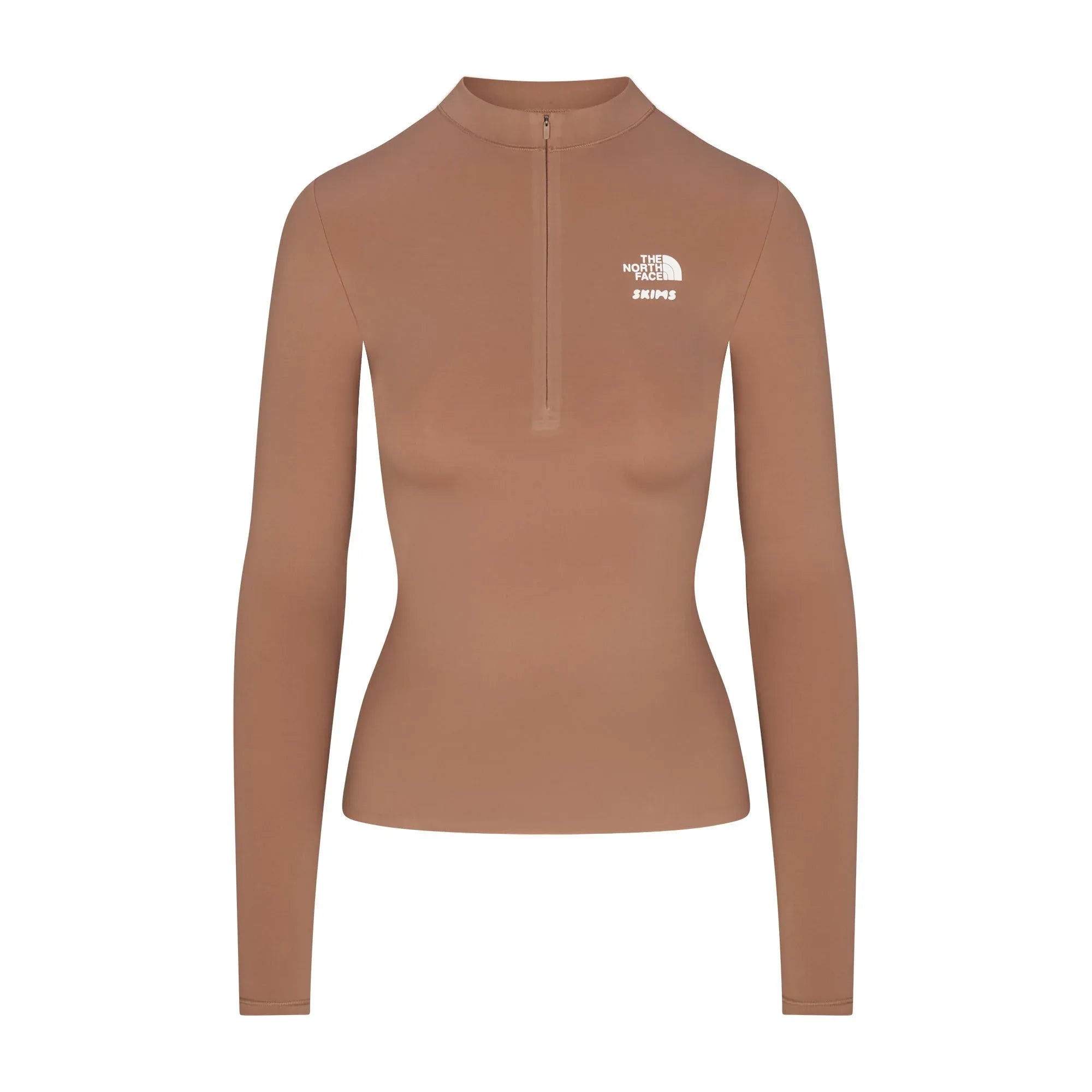 SKIMS THE NORTH FACE X REFINA LONG SLEEVE TOP | SIENNA - T-SHIRT