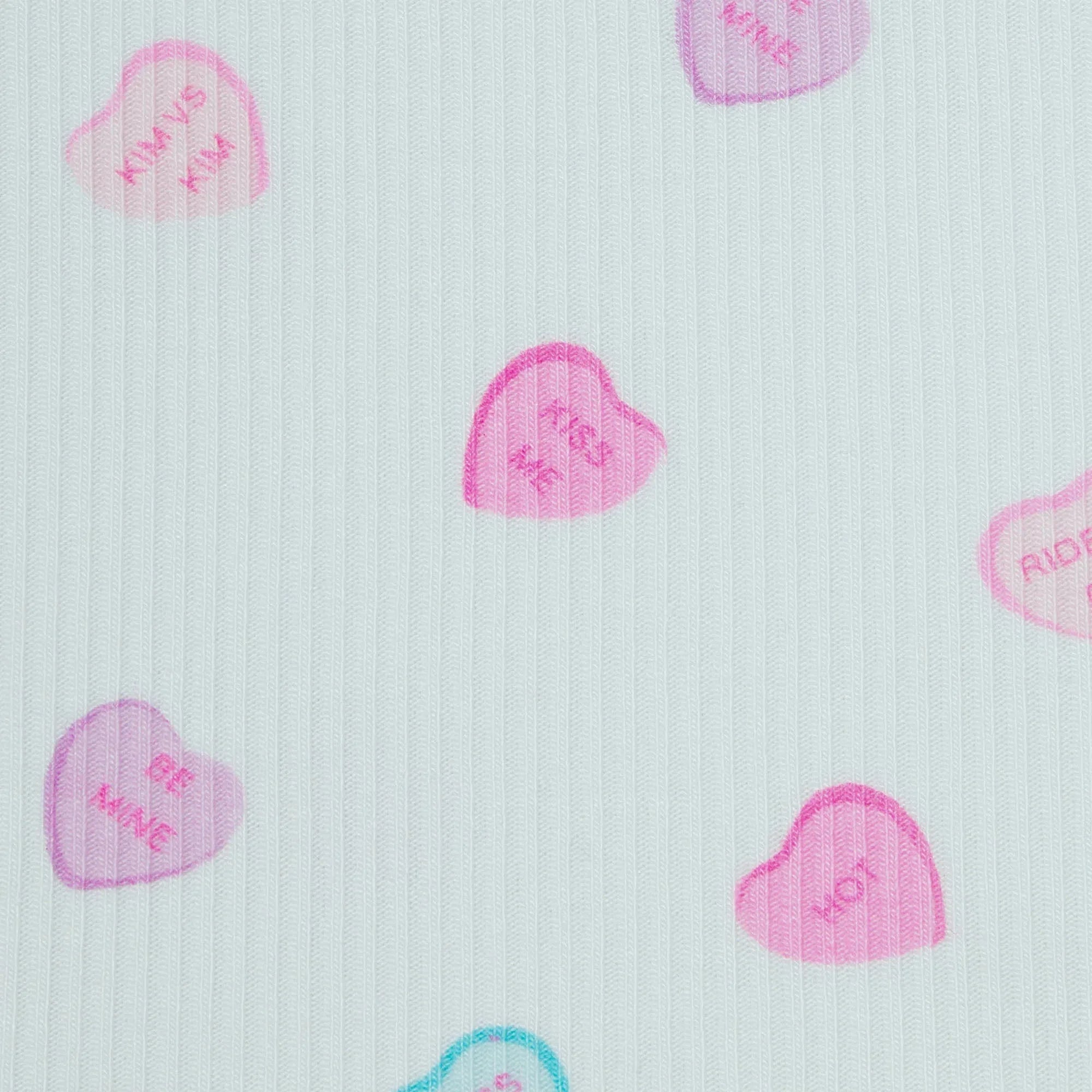 SKIMS SOFT LOUNGE ZIP UP HOODIE | CLOUD CANDY HEART PRINT - KAPŞONLU SWEATSHIRT