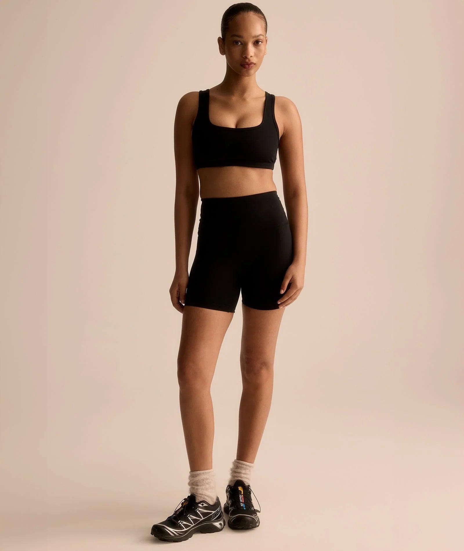 VEHLA SPORTS BRA - BLACK - Sütyen