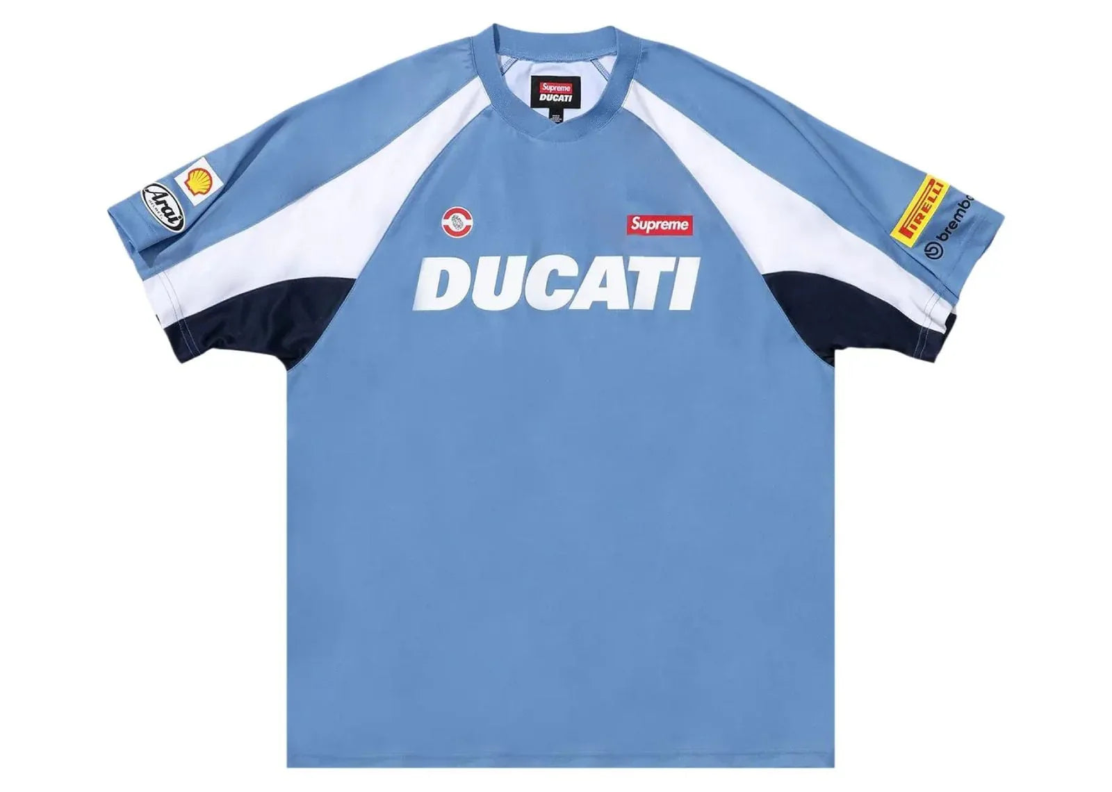 Supreme Ducati Soccer Jersey Blue