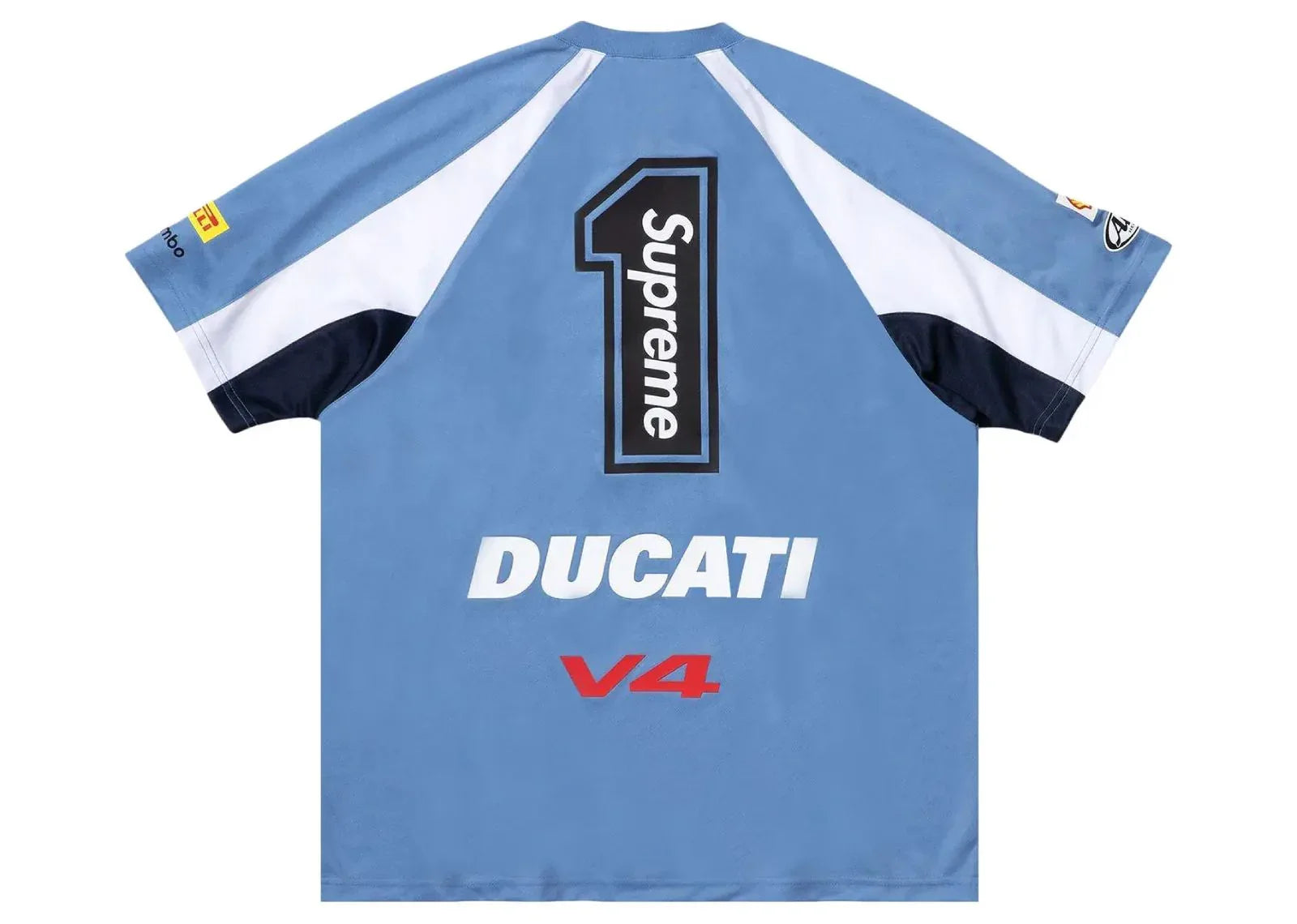 Supreme Ducati Soccer Jersey Blue