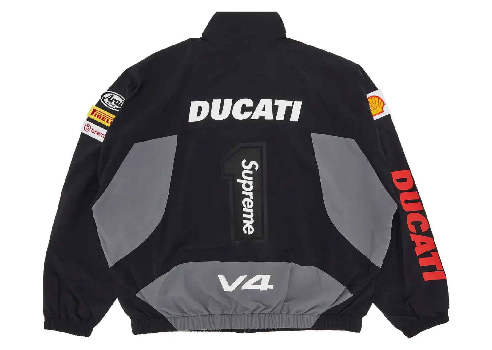 Supreme Ducati Track Jacket Black