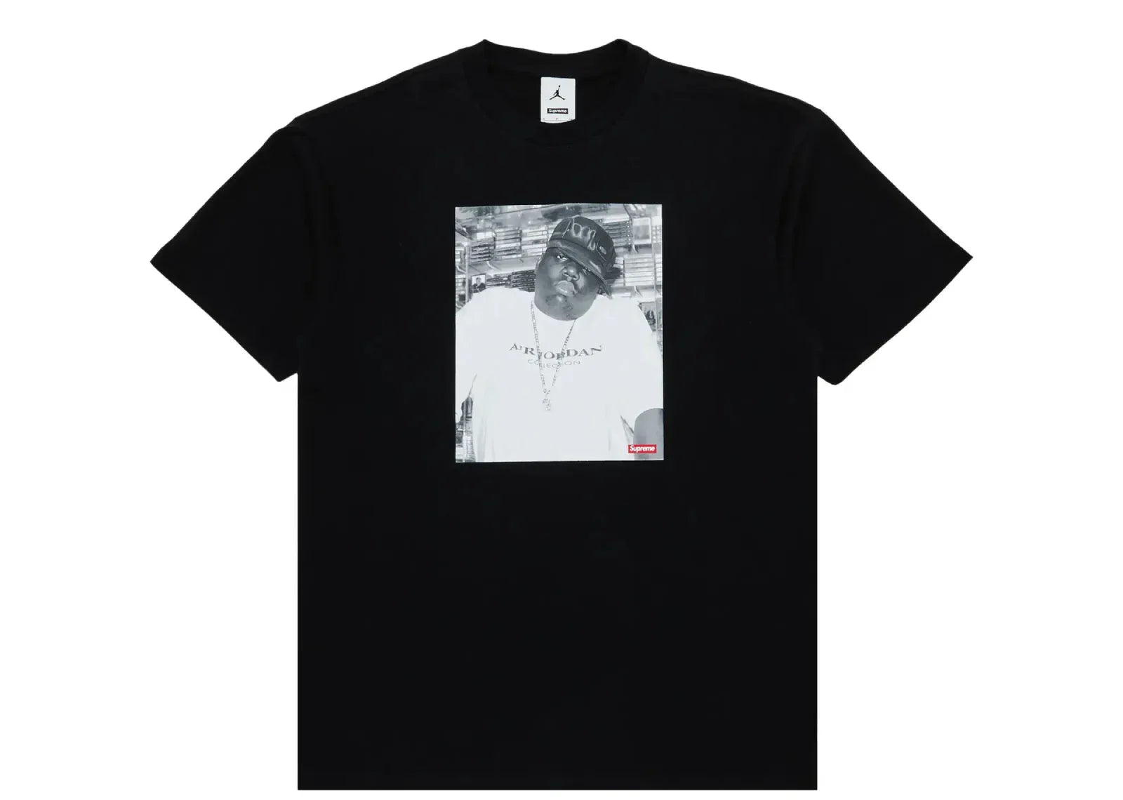 Supreme Jordan Biggie S/S Top Black