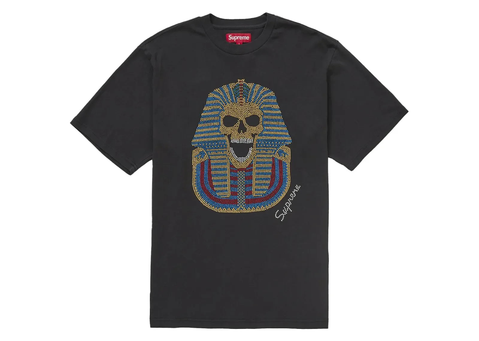 Supreme King Tut S/S Top Black