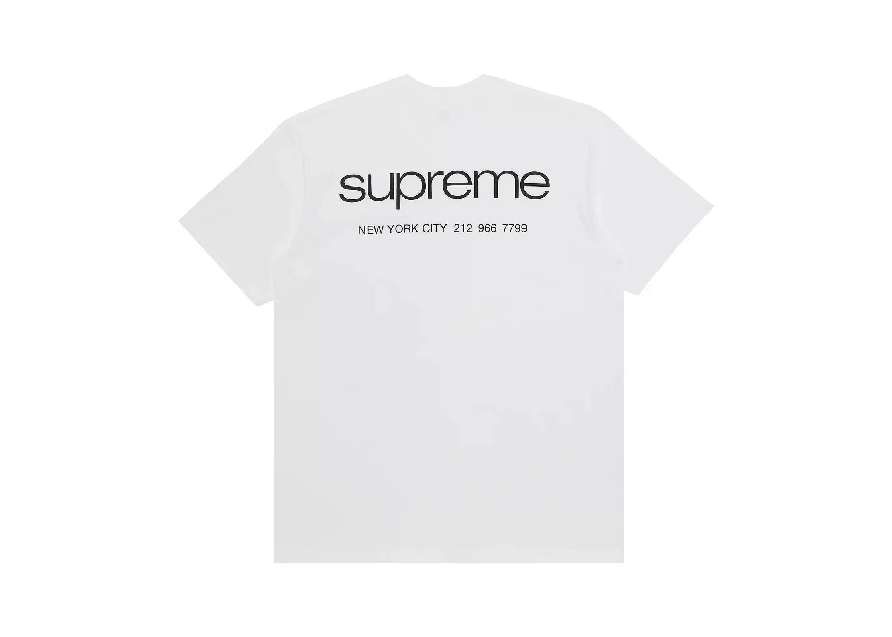 Supreme NYC Tee White