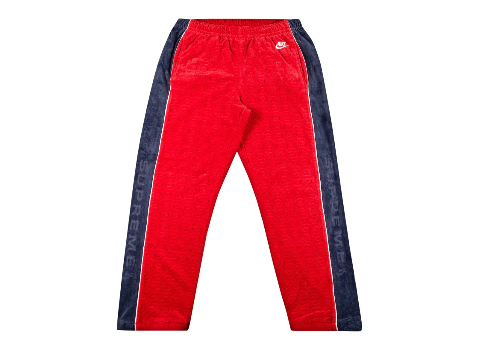 Supreme Velour Track Pant Red