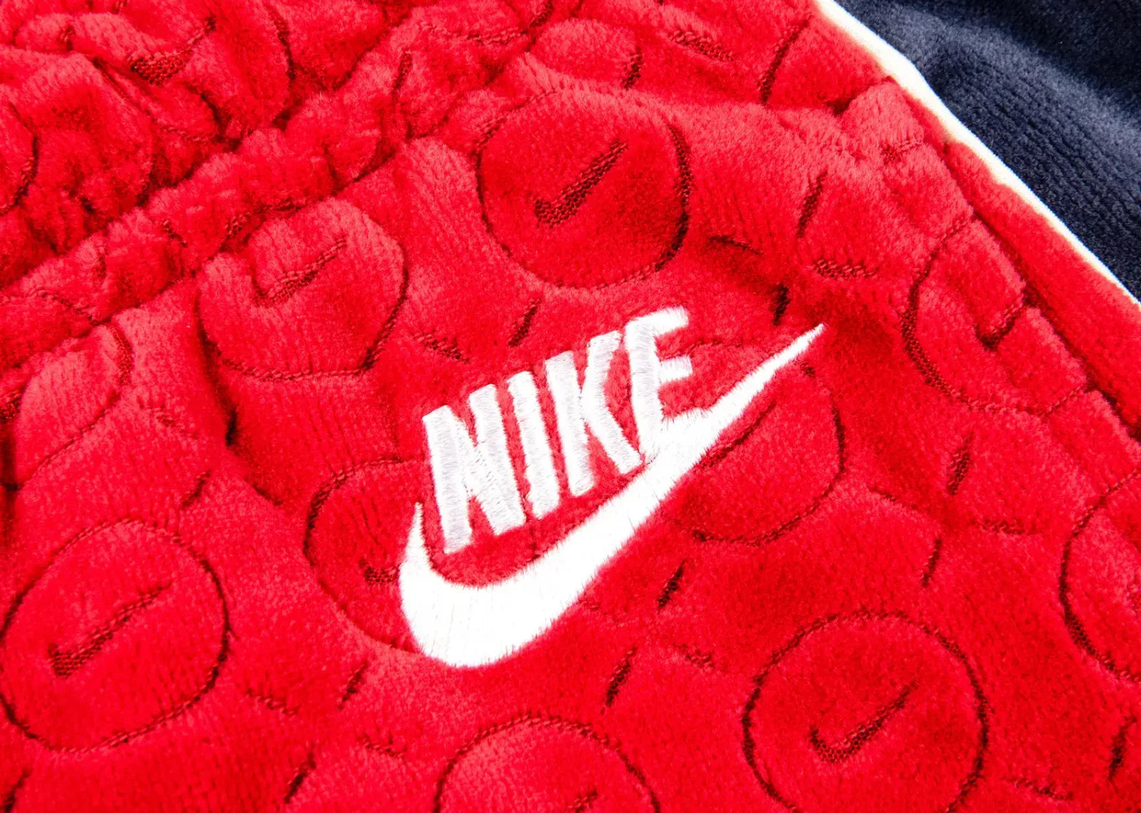Supreme Velour Track Pant Red