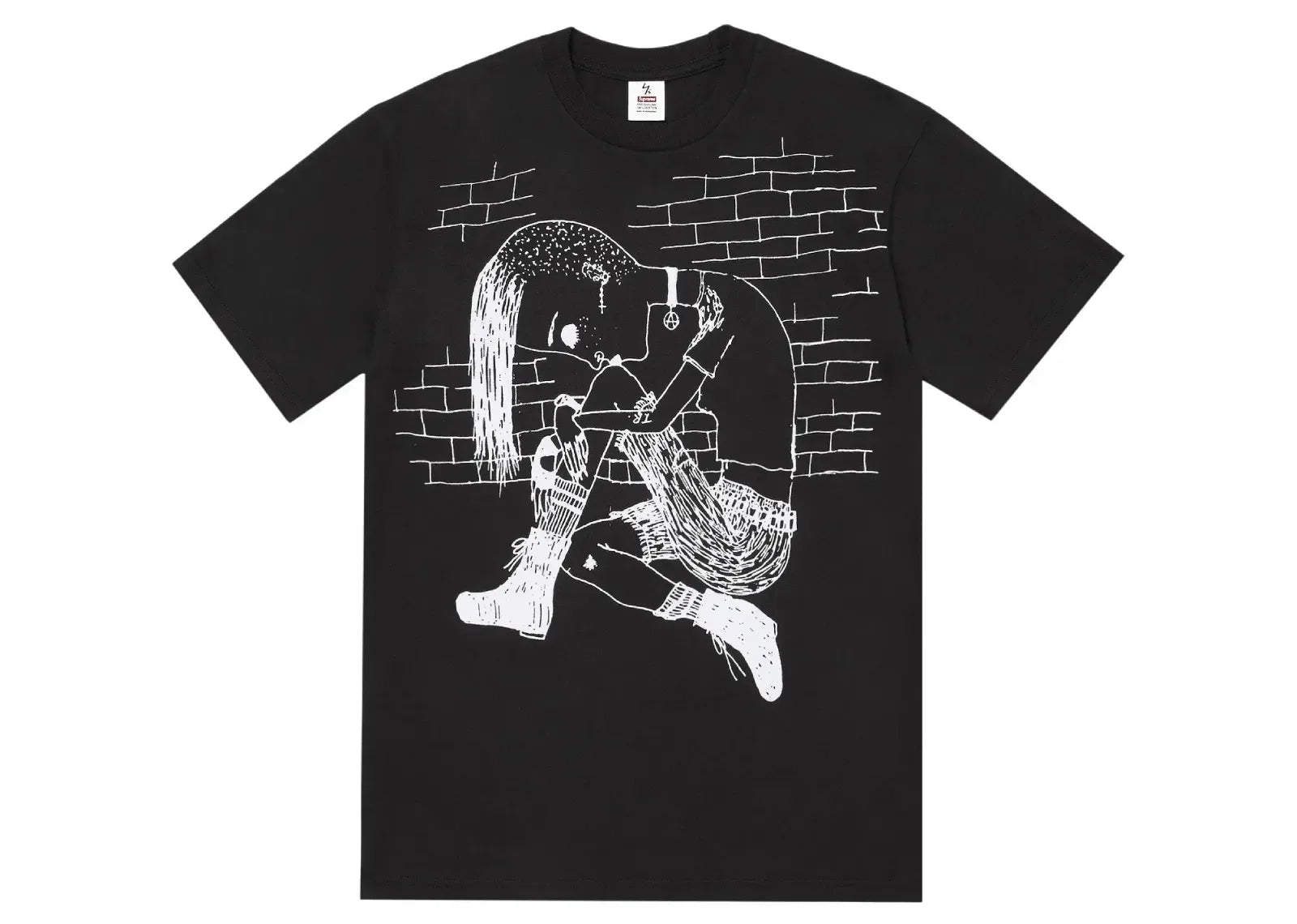 Supreme Ys By Yohji Yamamoto Thinker Tee Black