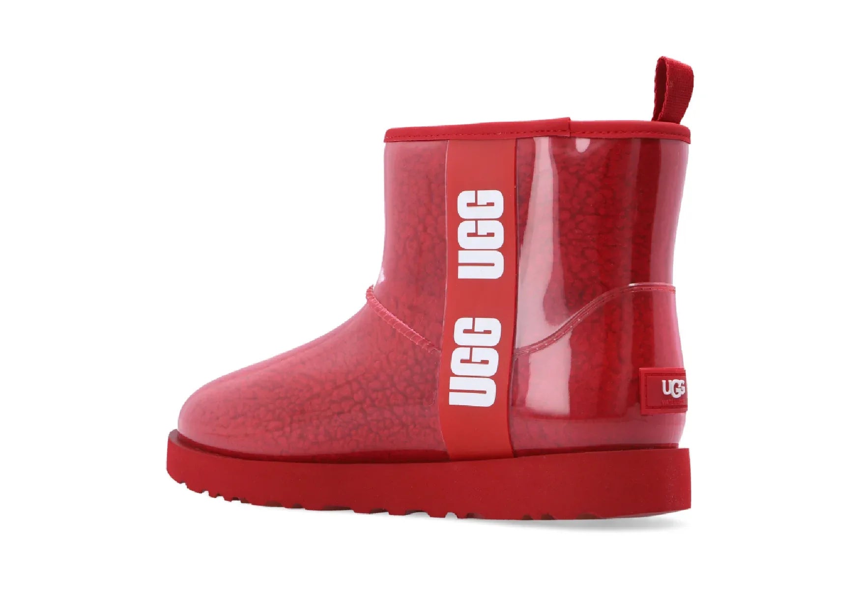 Ugg Classic Clear Mini Boot Samba Red