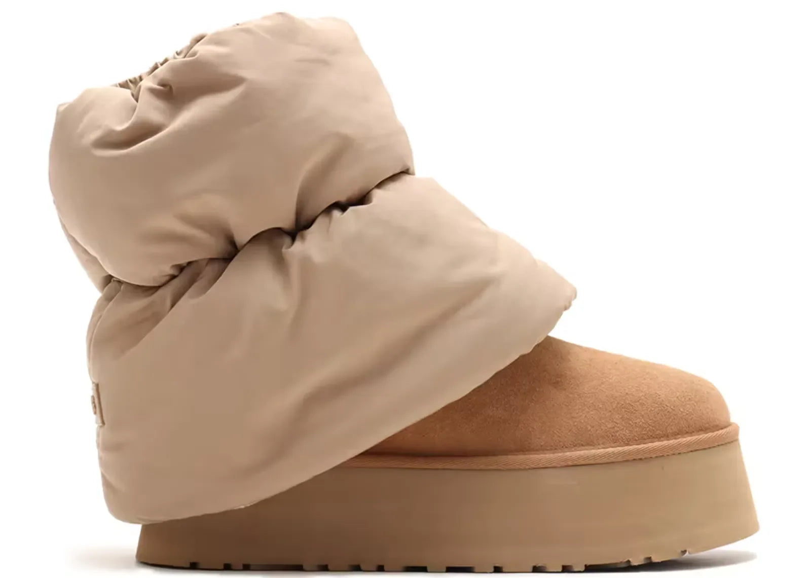 Ugg Classic Mini Dipper Puffer Boot Amphora Chestnut