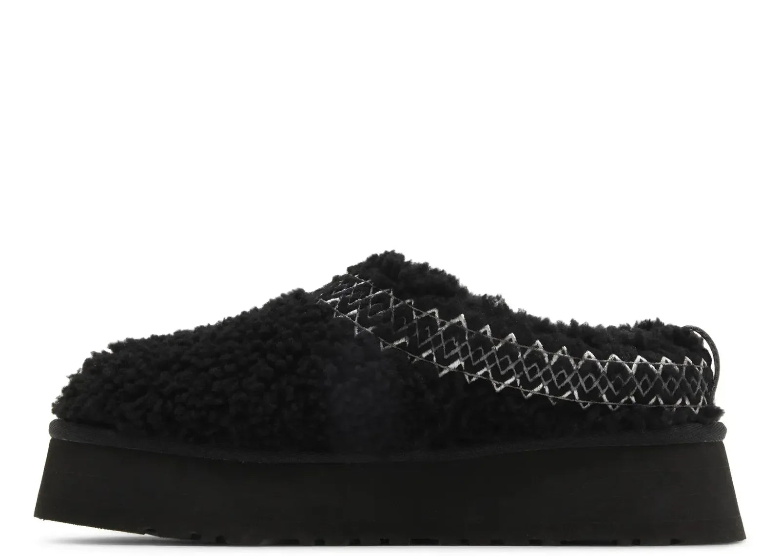 Ugg Tazz Slipper Heritage Braid Black
