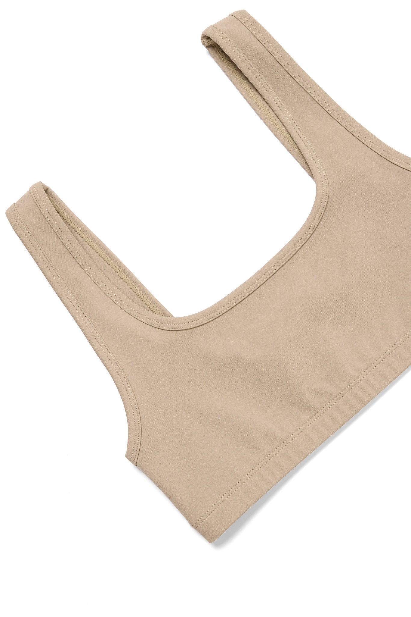 VEHLA SPORTS BRA - TAUPE - Sütyen