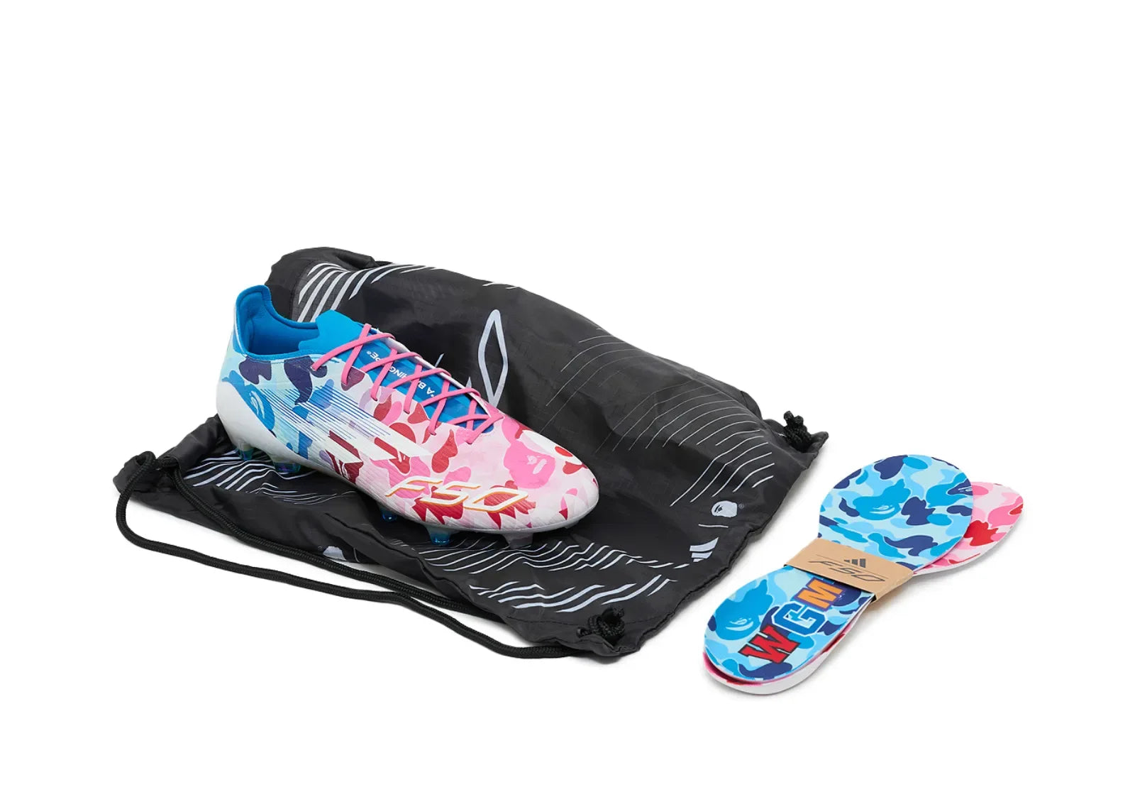 Adidas F50 Elite FG Bape Multi Camo