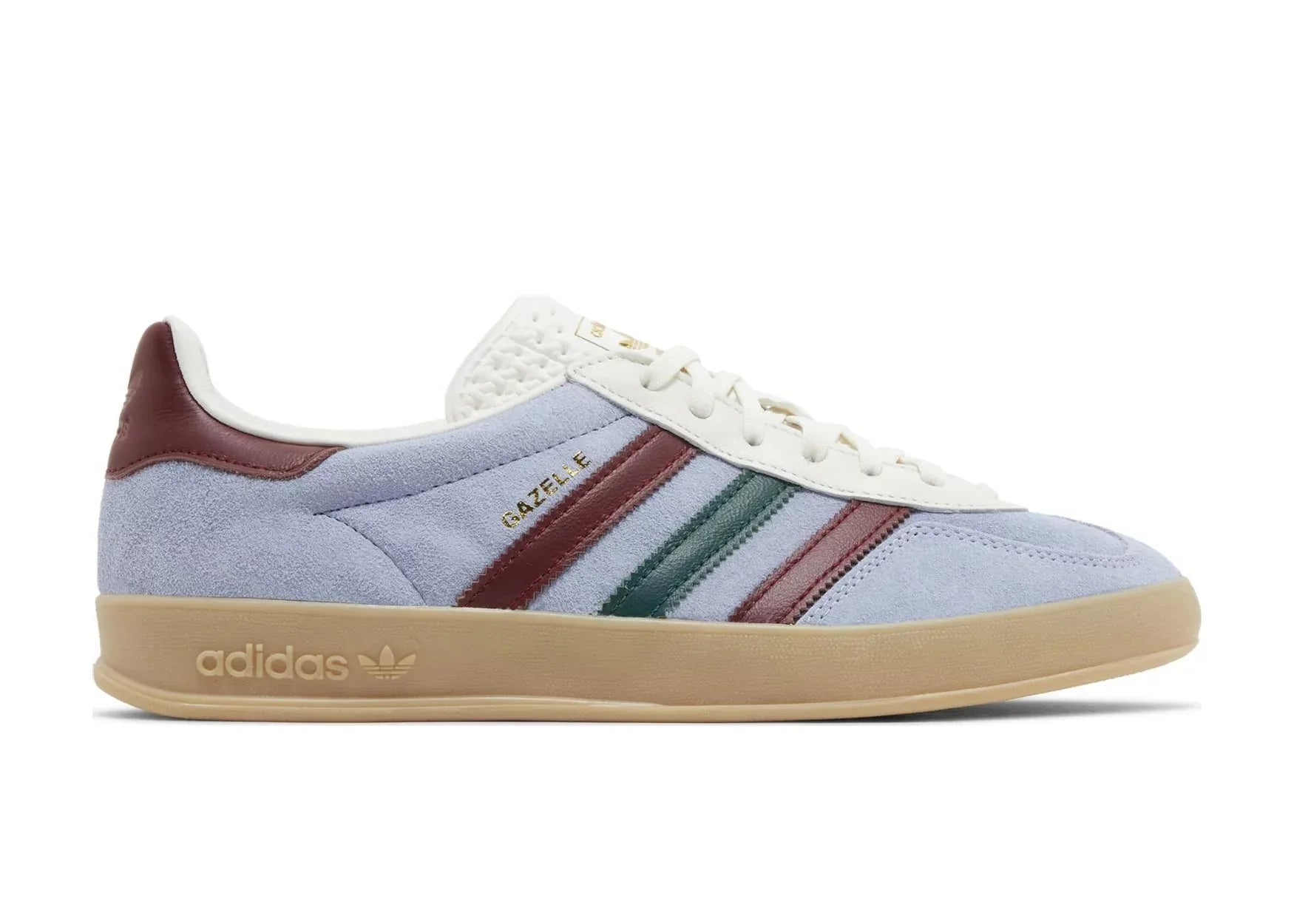 Adidas Gazelle Indoor Blue Dawn Collegiate Burgundy