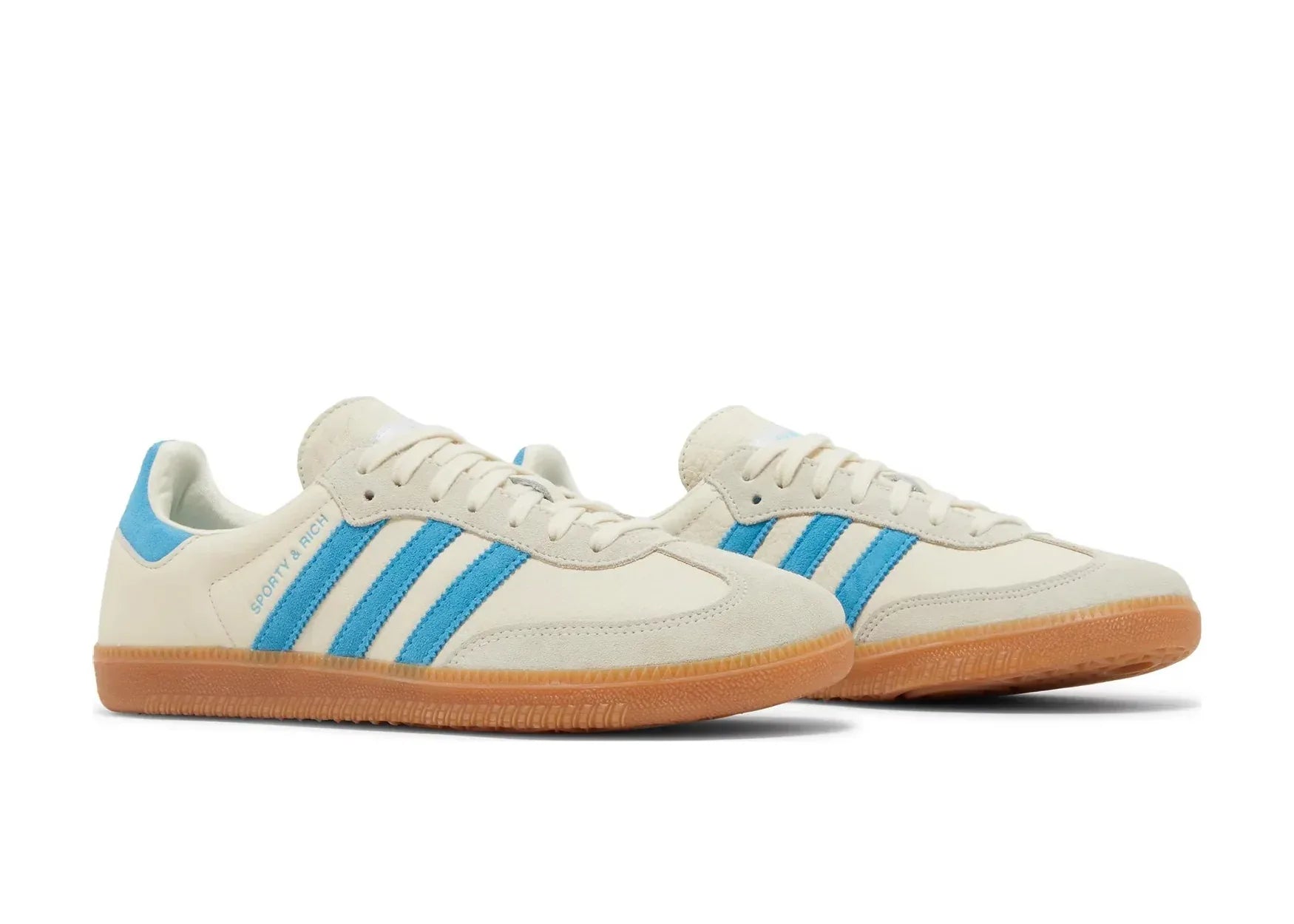 Adidas Samba OG Sporty Rich Cream Blue