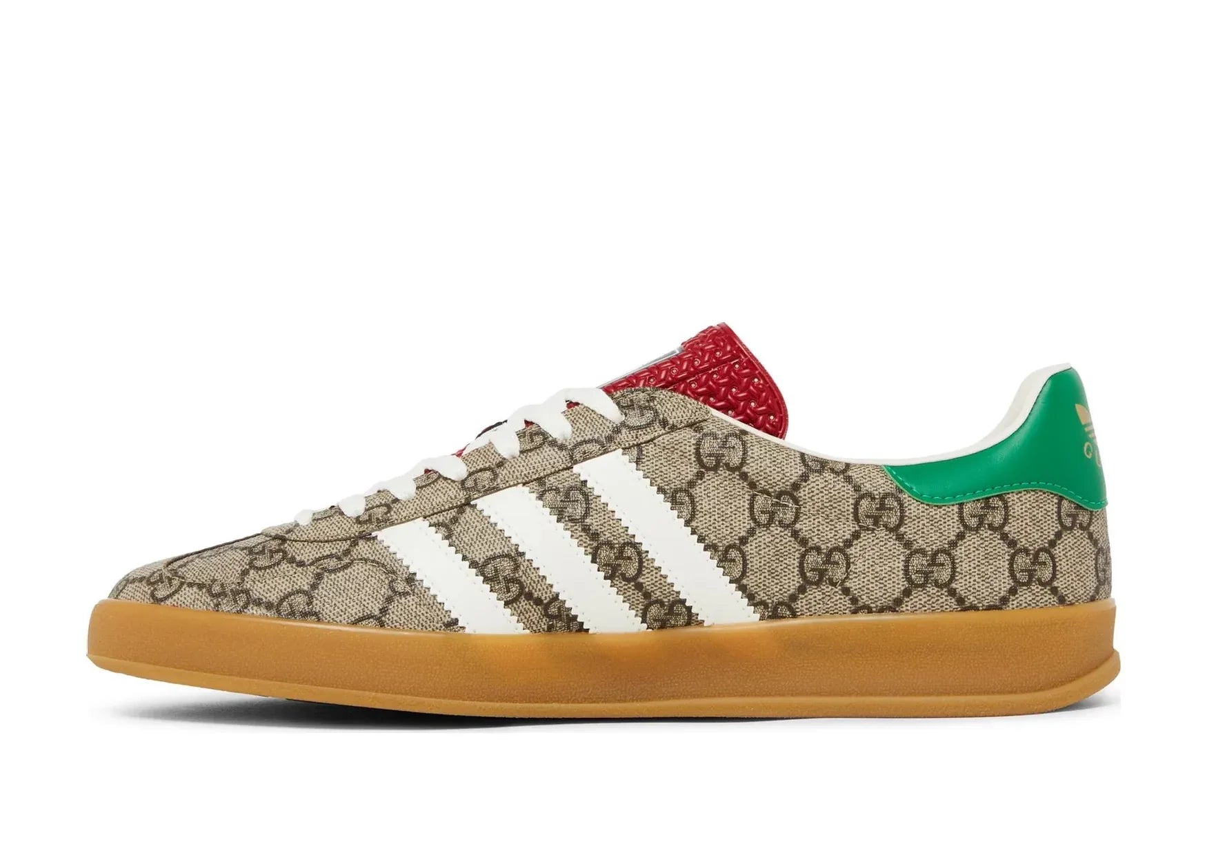 Adidas x Gucci Gazelle Beige GG Monogram