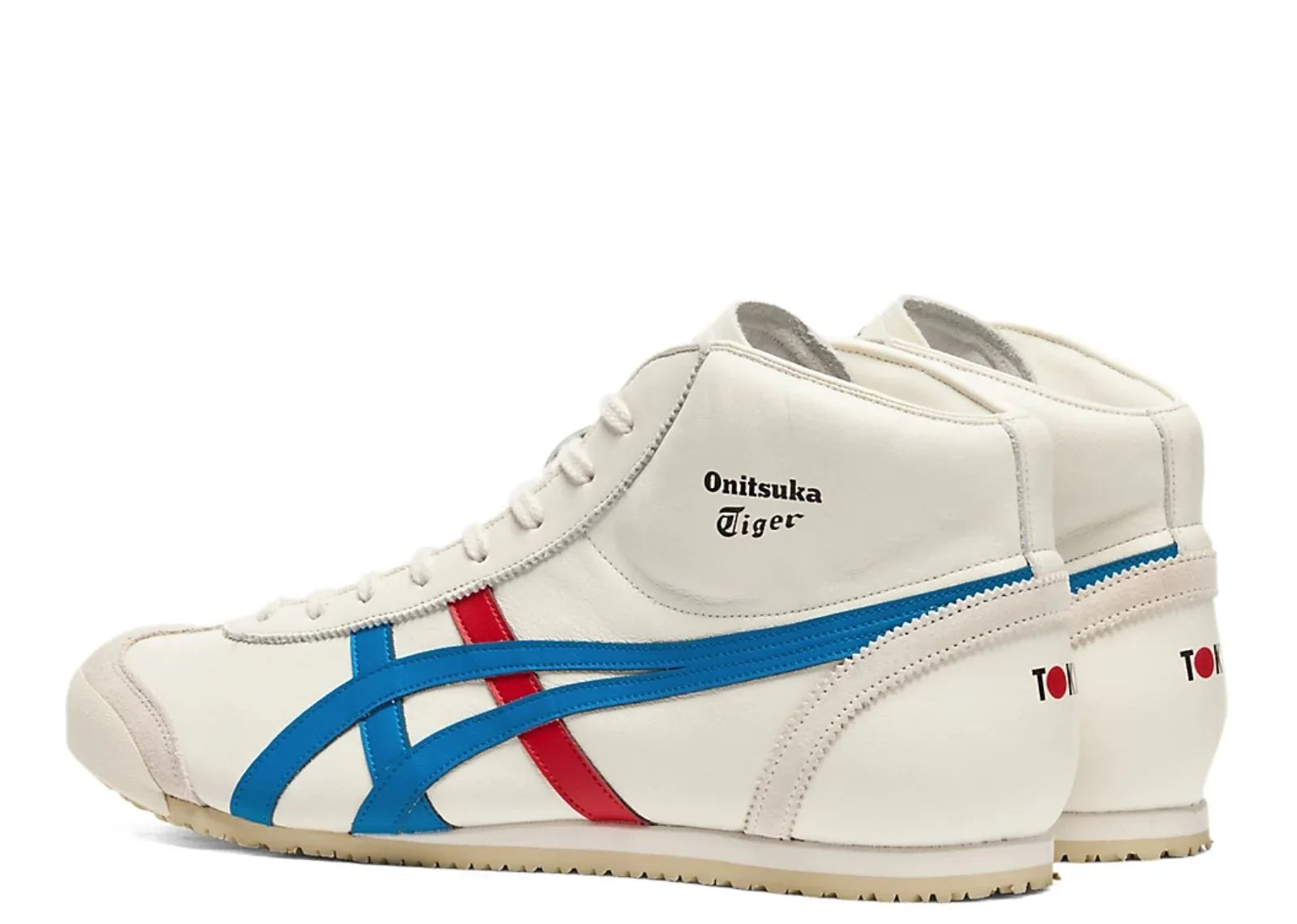 Onitsuka Tiger Mexico Mid Runner Cream Directoire Blue