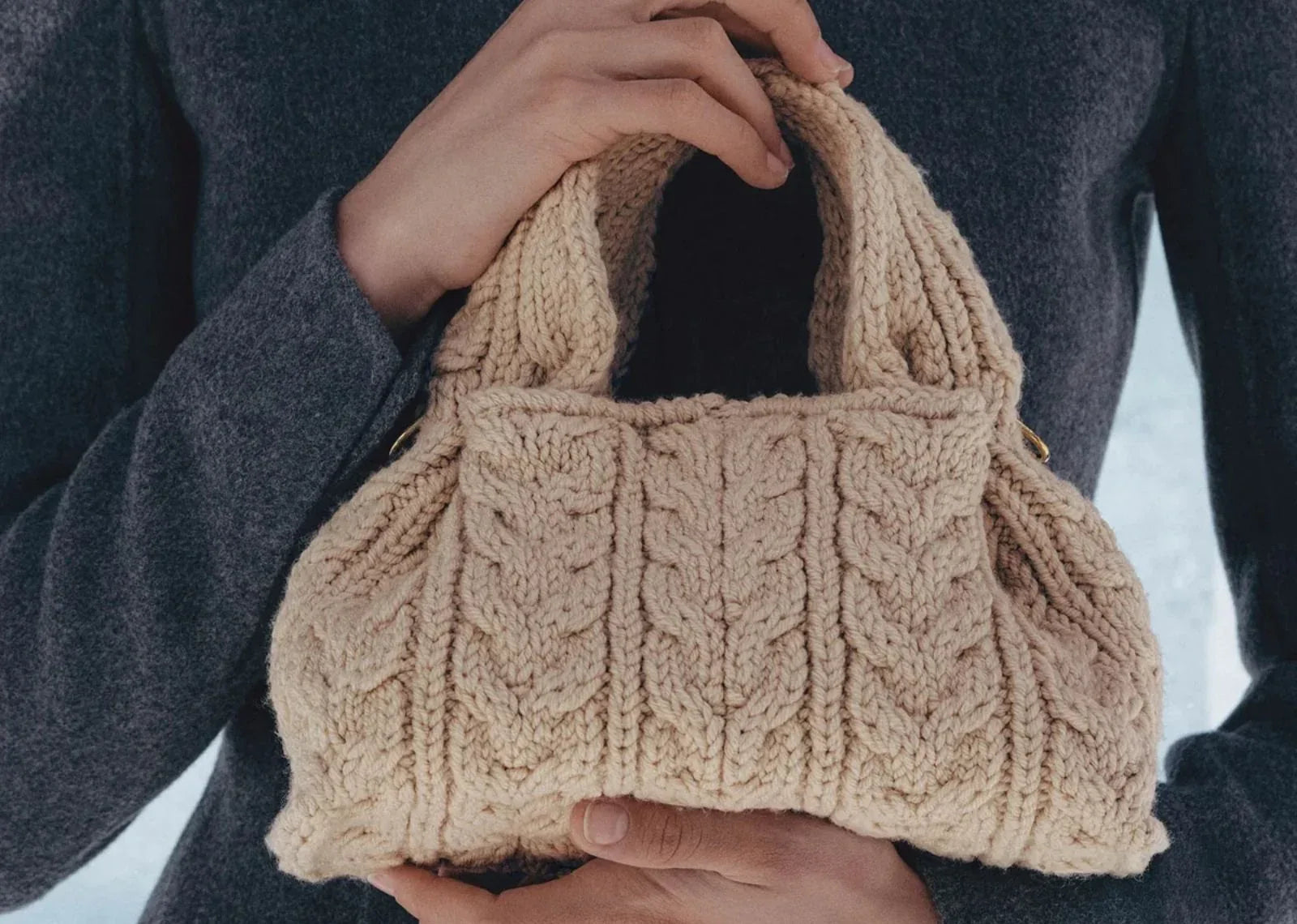 Polène Numéro Neuf Mini Edition Merino Ecru