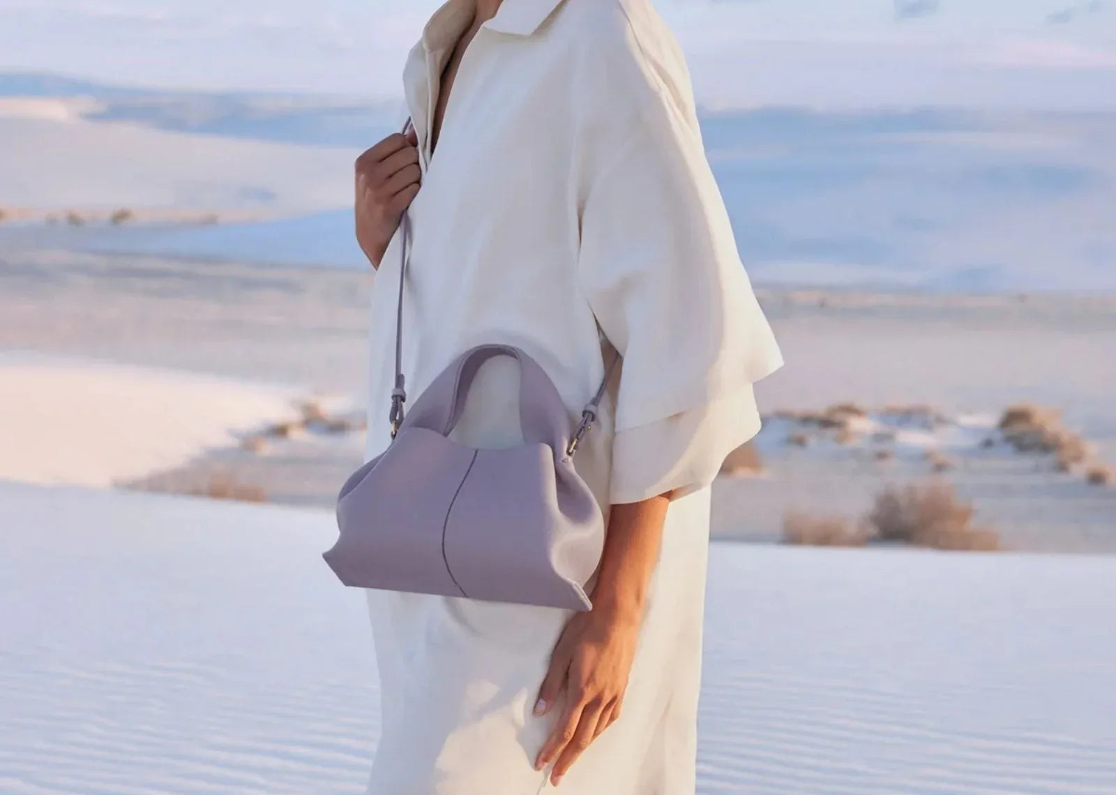 Polène Numéro Neuf Mini Edition Textured Mauve