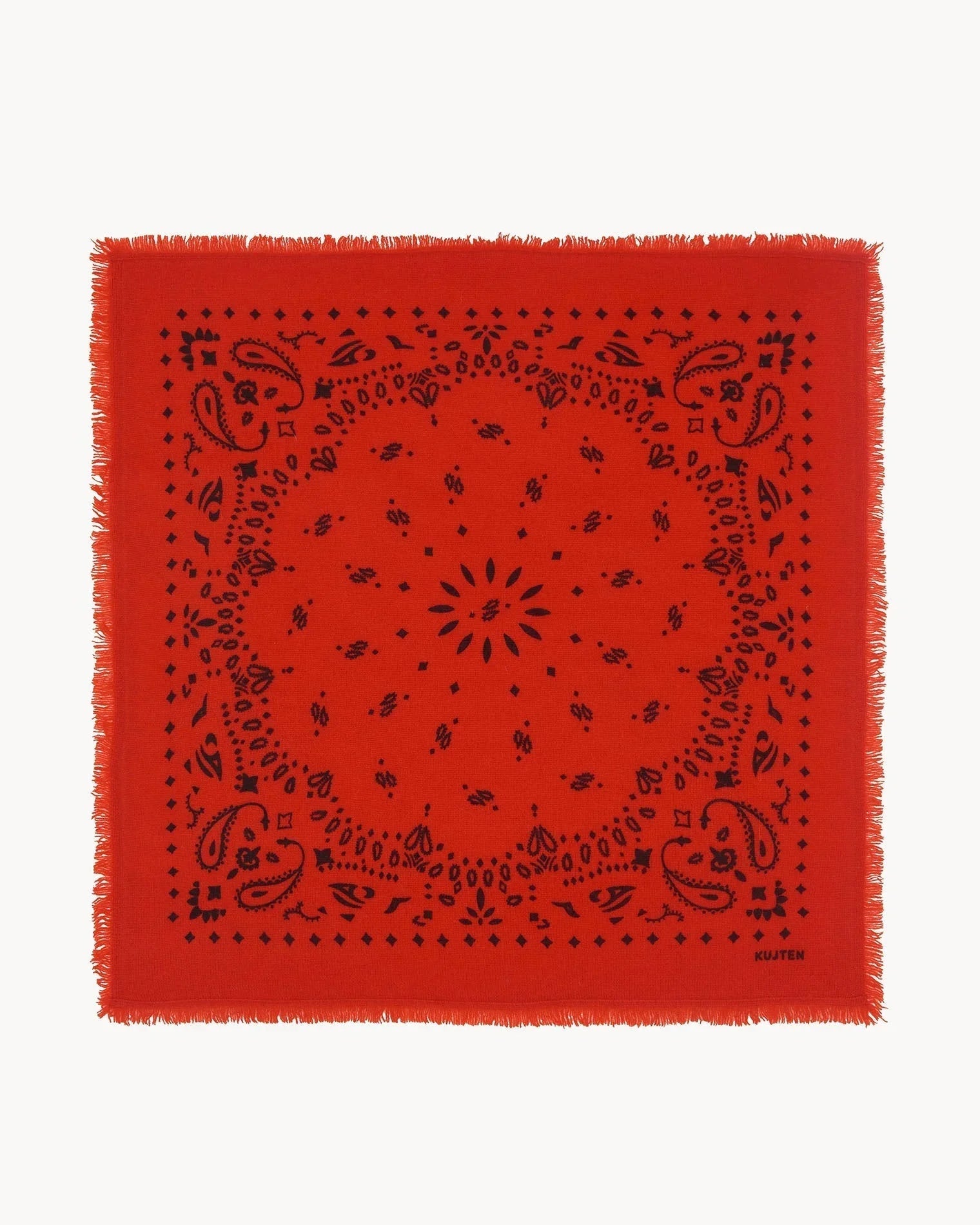 KUJTEN Bandana Hachiko Red Orange - Bandana