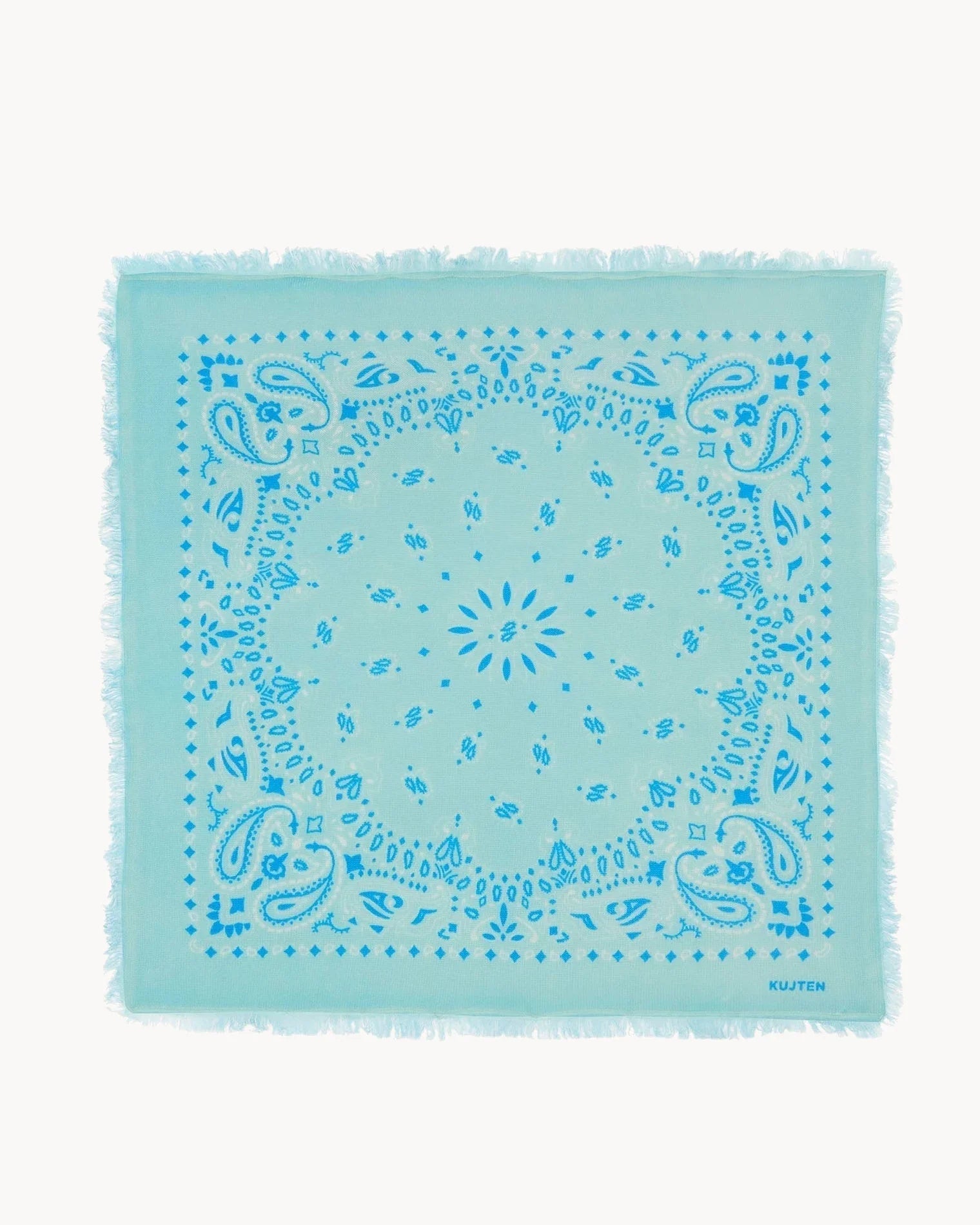 KUJTEN Large Bandana Hachiko Bico Blue Green - Bandana