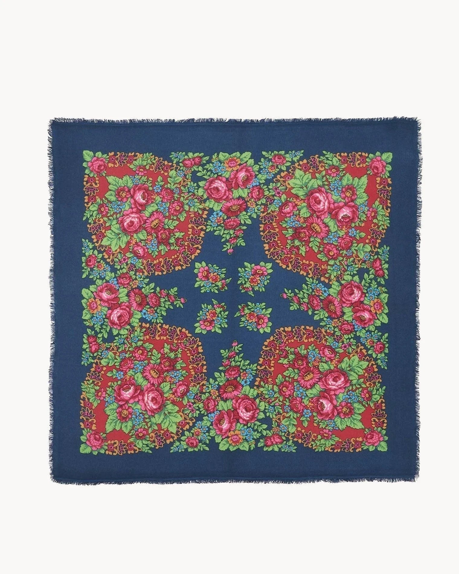 KUJTEN Bandana Hachiko Flower Caviar Blue - Bandana