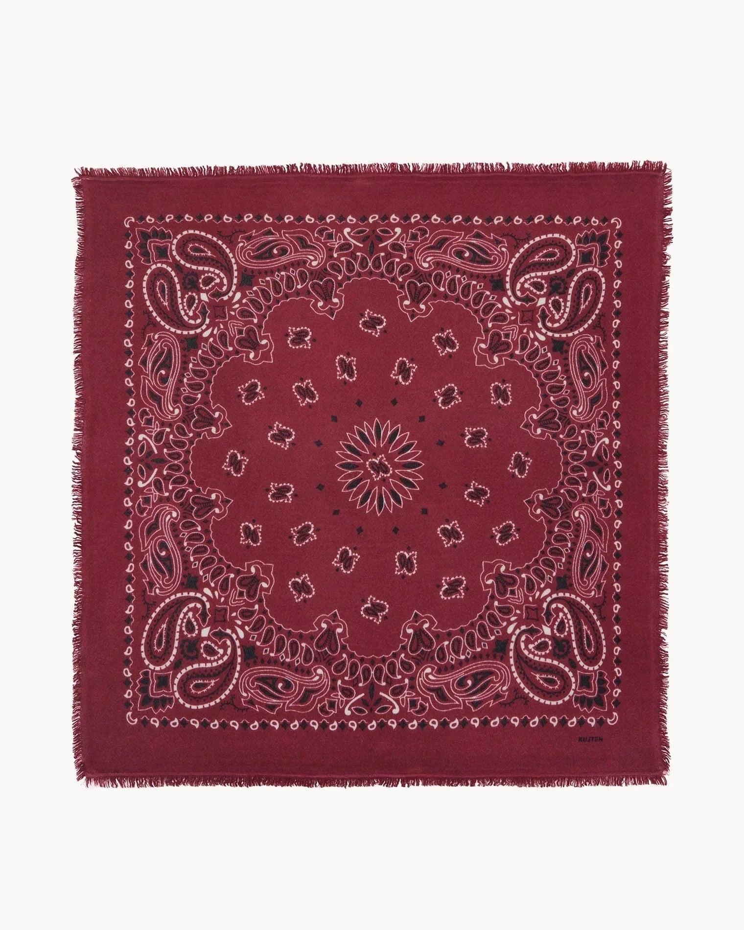 KUJTEN Large Bandana Hachiko Bico Sierra Red - Bandana