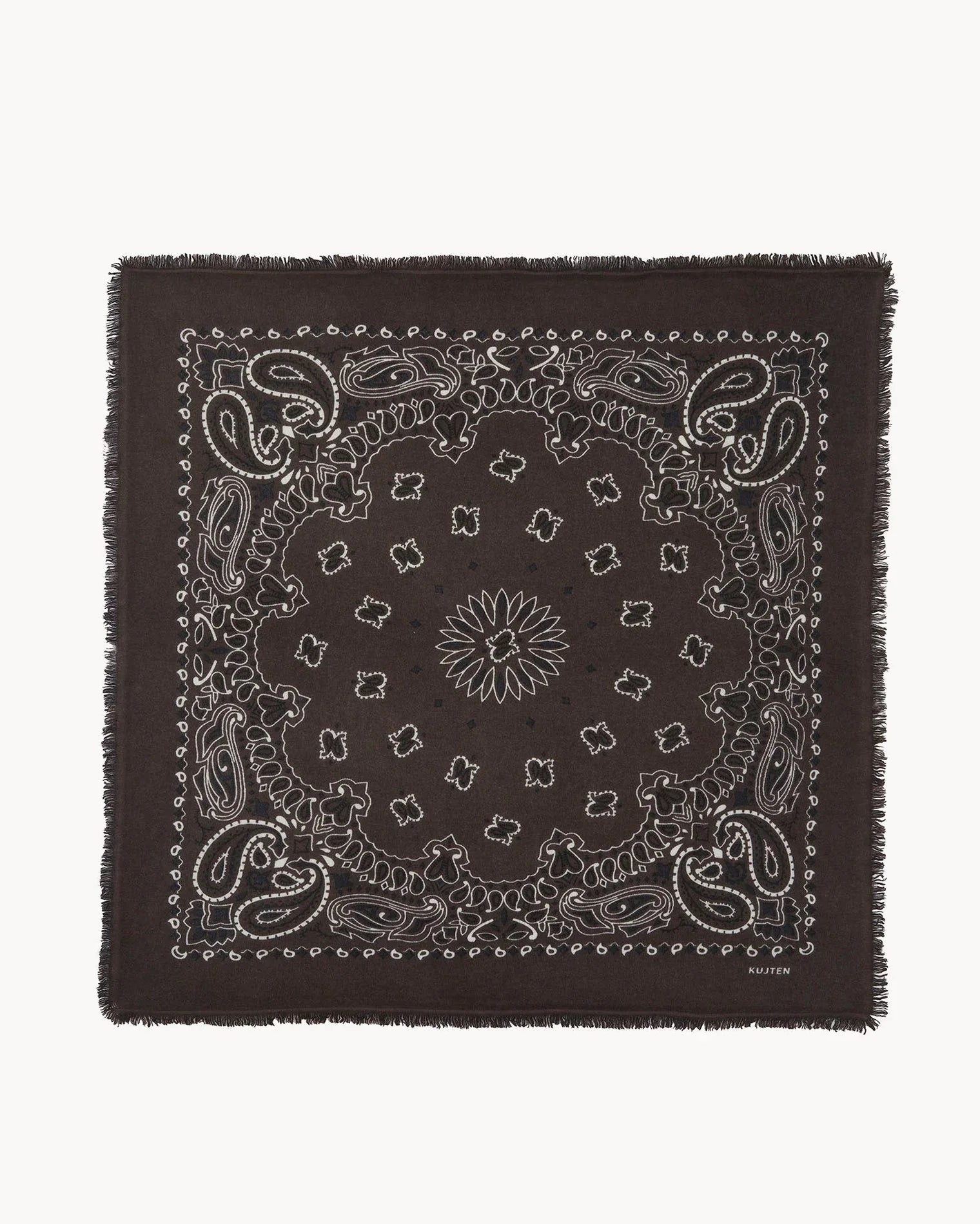 KUJTEN Large Bandana Hachiko Bico Brown - Bandana
