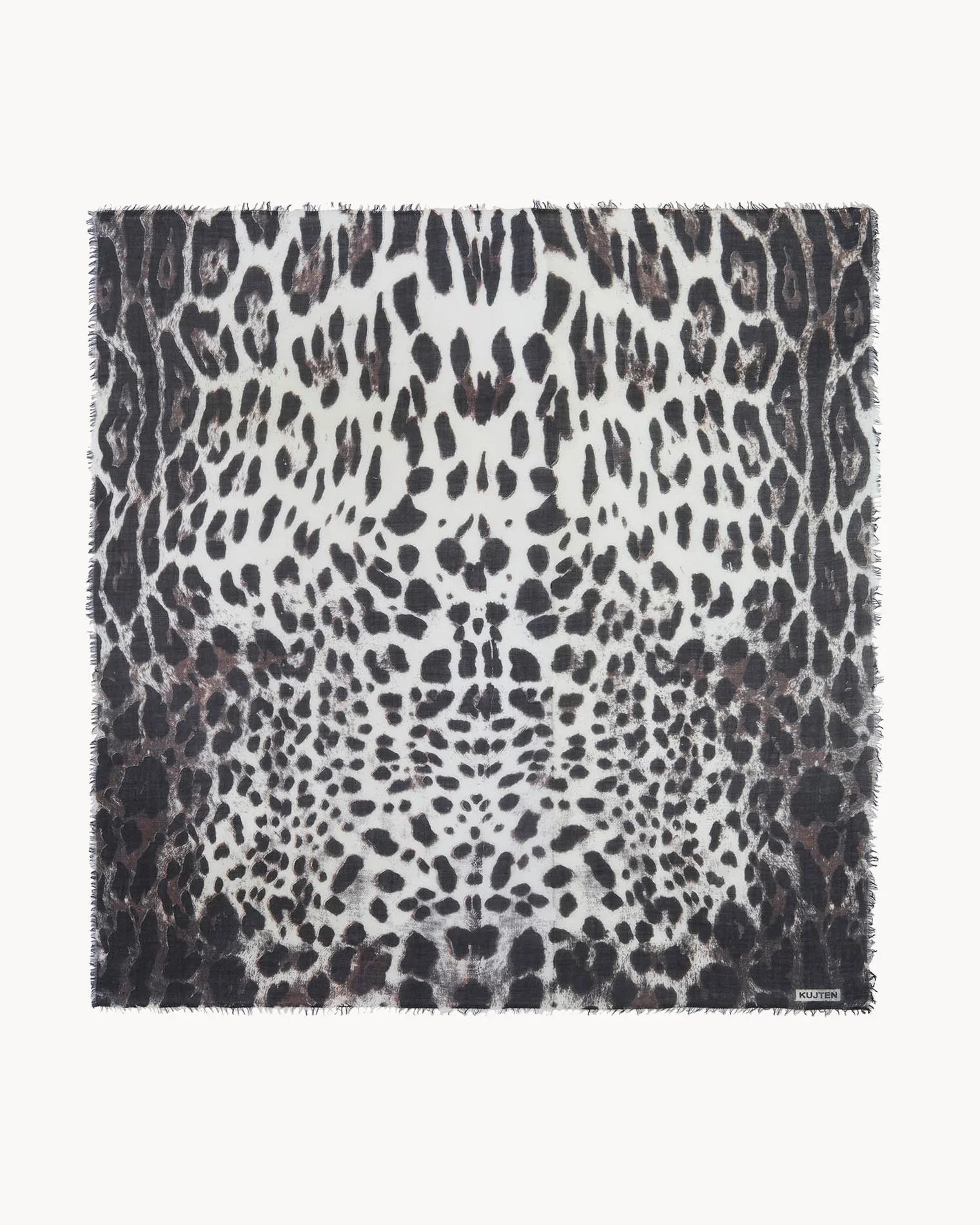 KUJTEN Bandana Effy Animal Leopard Print Brown - Bandana