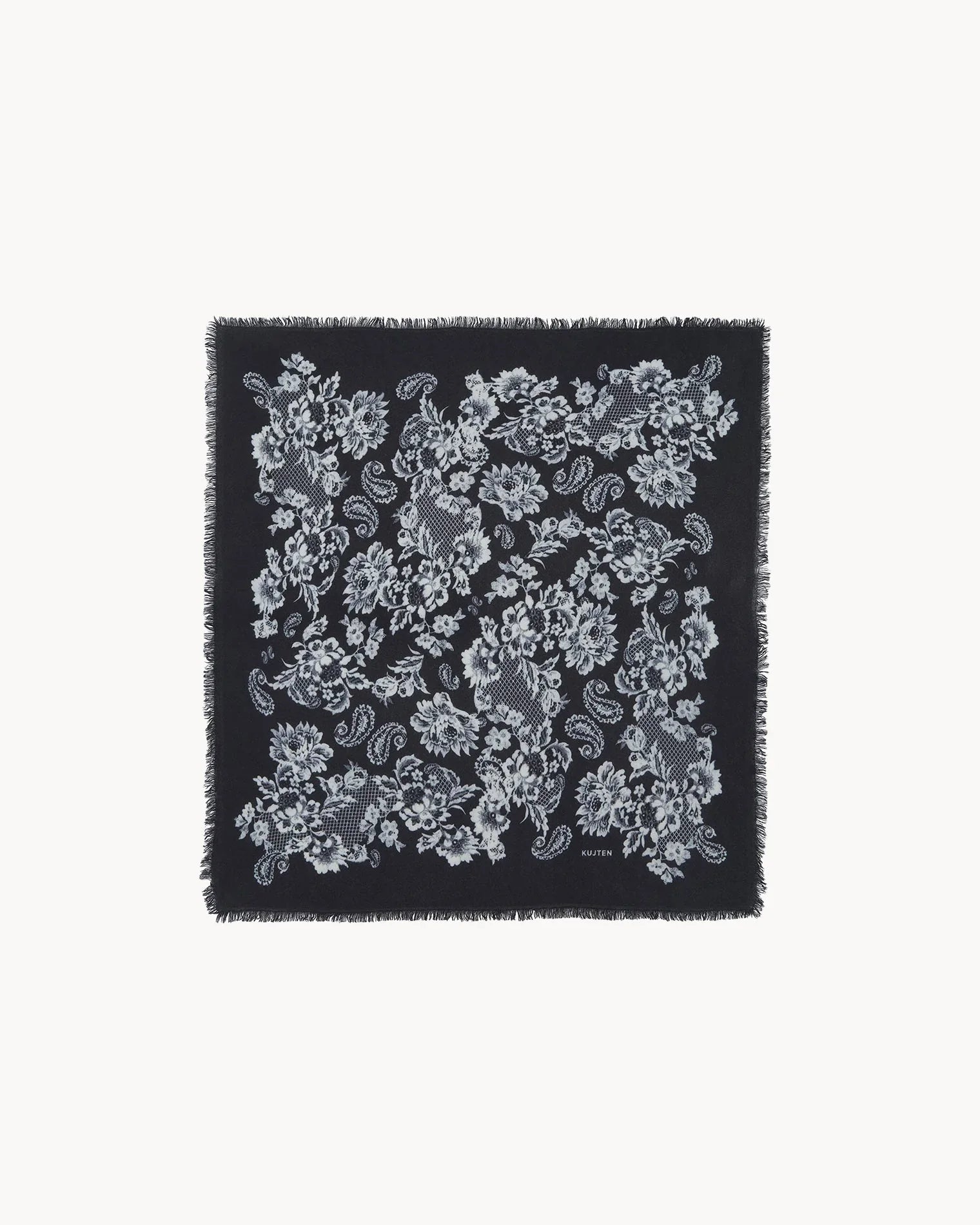 KUJTEN Small Bandana Hachi Lace Black - Bandana