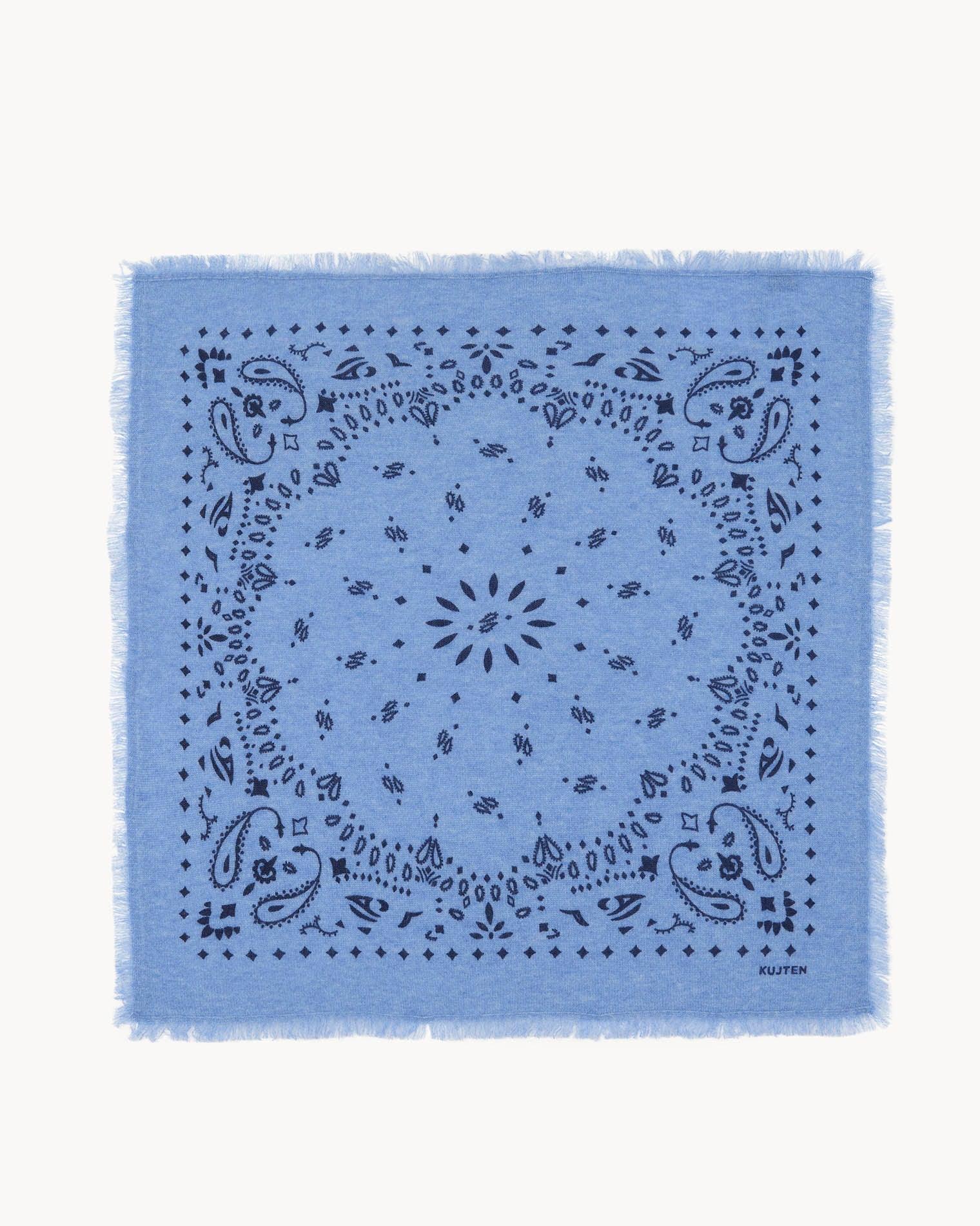 KUJTEN Bandana Hachiko Denim Blue - Bandana