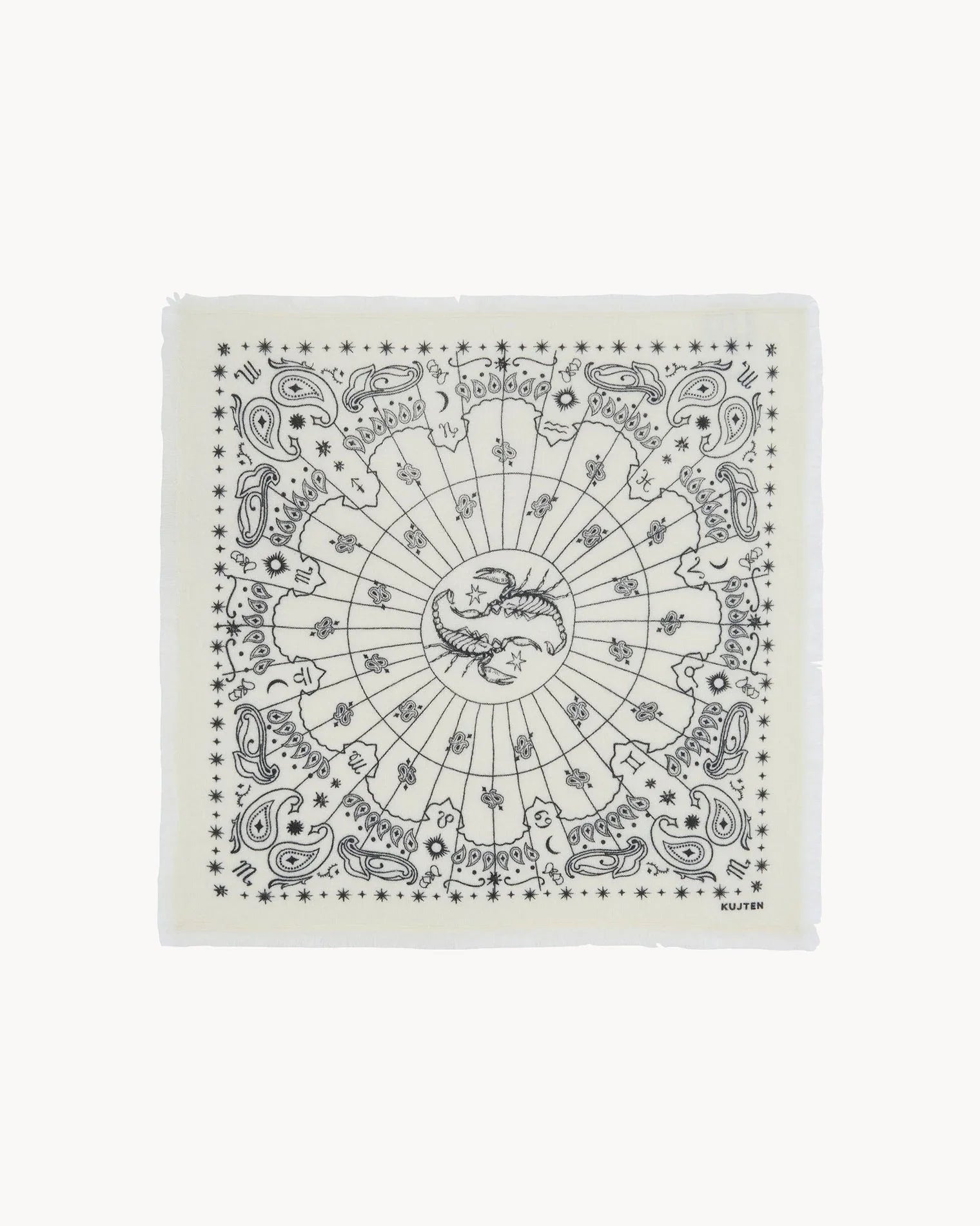 KUJTEN Small Bandana Hachi Sign Scorpio - Bandana