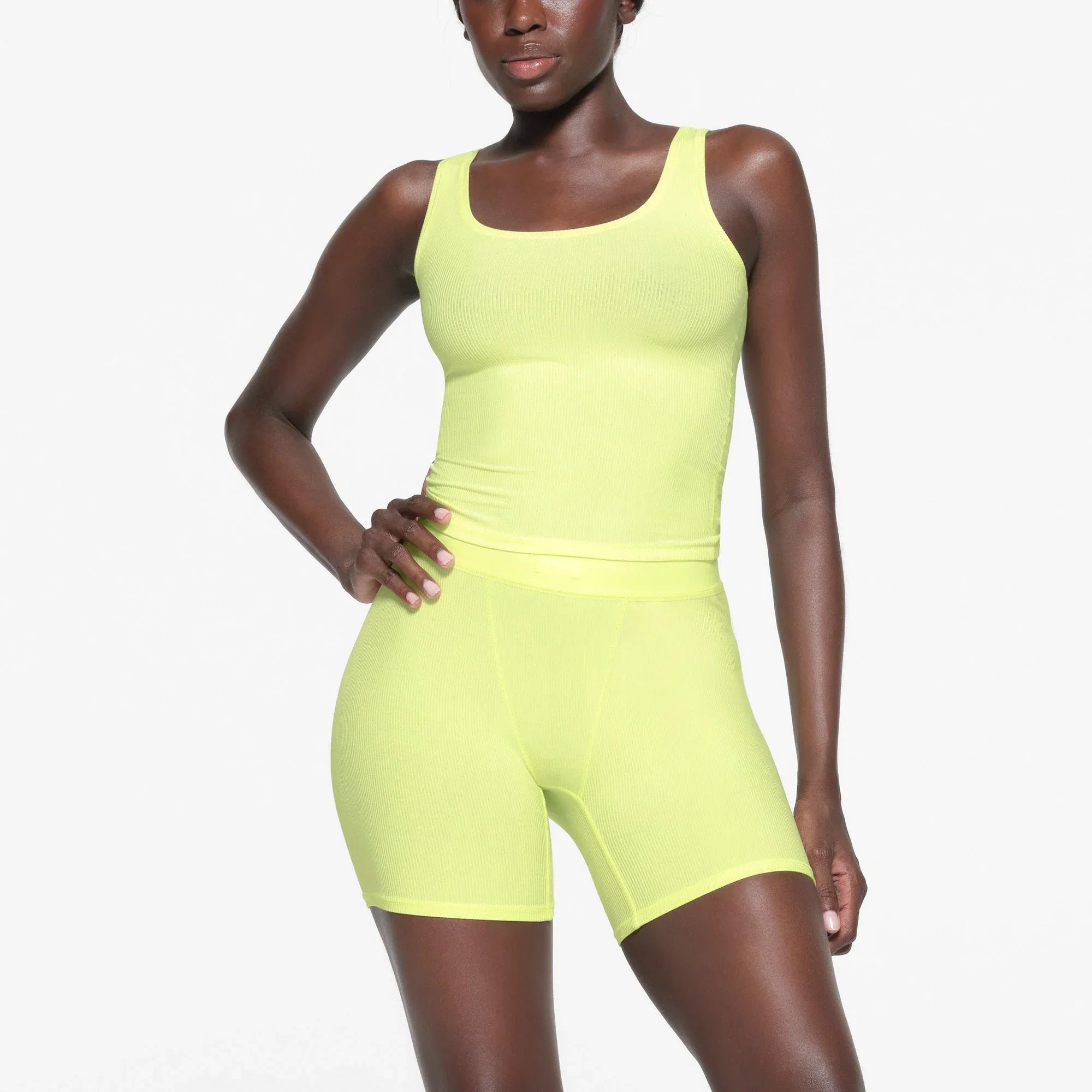 SKIMS SOFT LOUNGE TANK | LEMONADE - TİŞÖRT