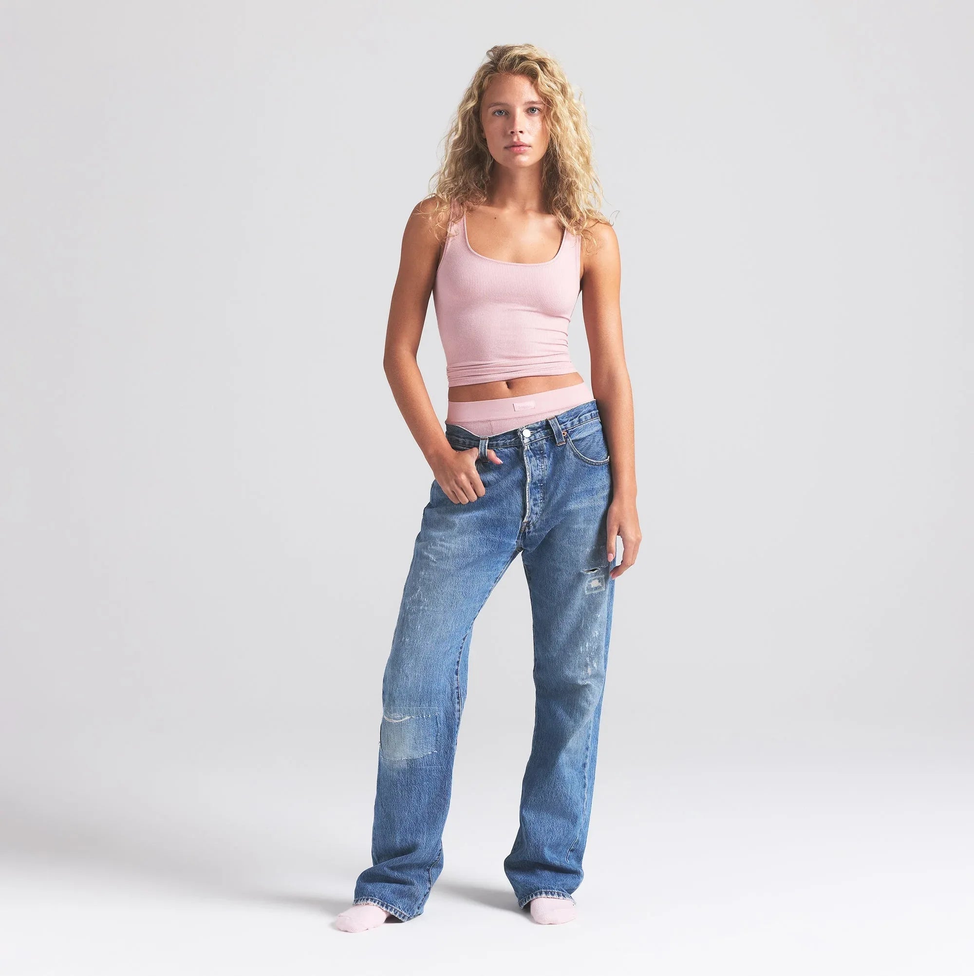 SKIMS SOFT LOUNGE TANK | MORGANITE - TİŞÖRT