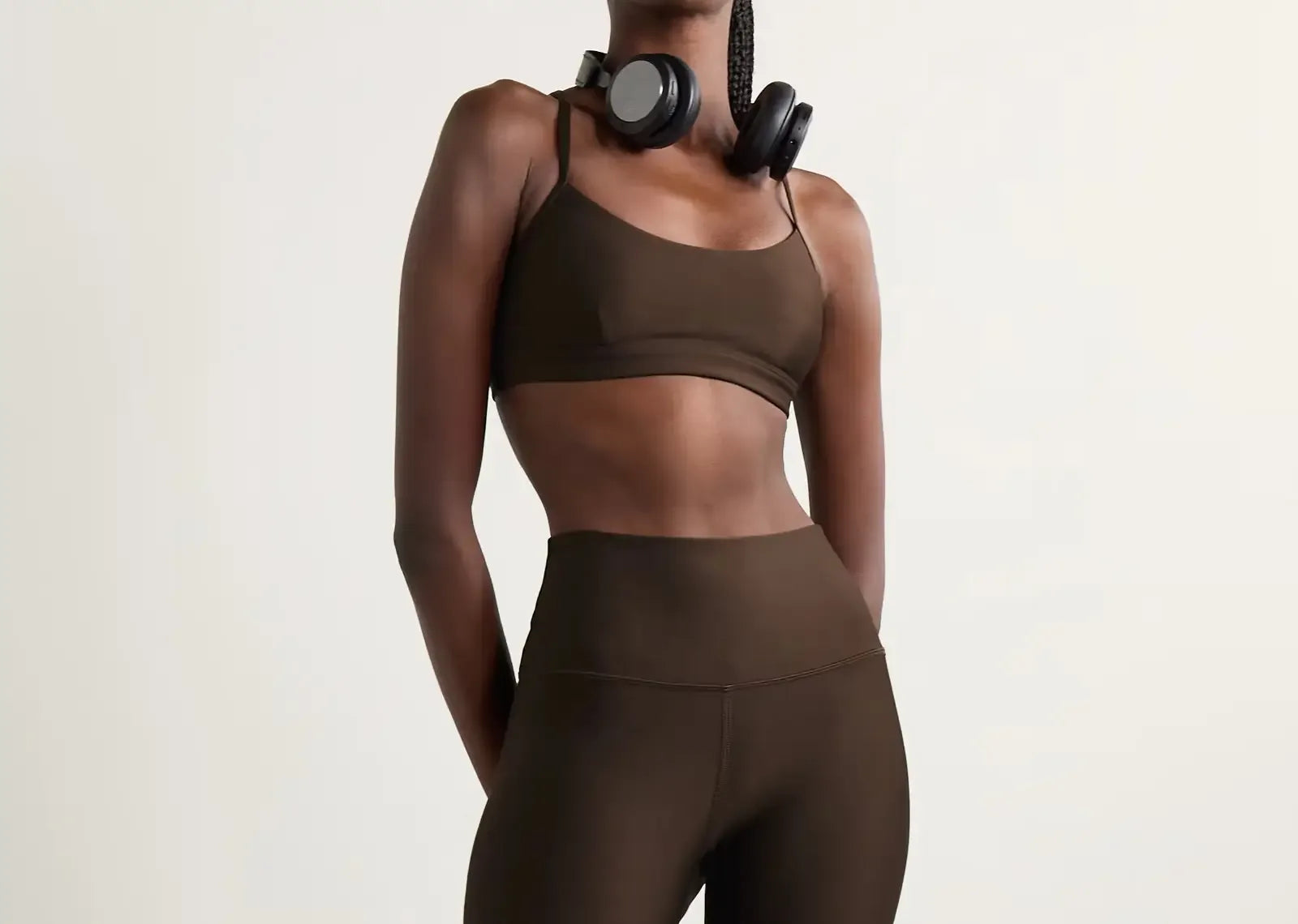 Alo Yoga Airlift Intrigue Bra Espresso