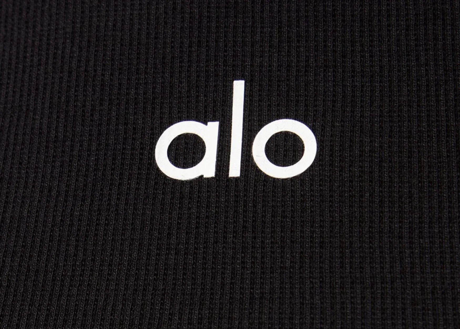 Alo Yoga Aspire Tank Black White