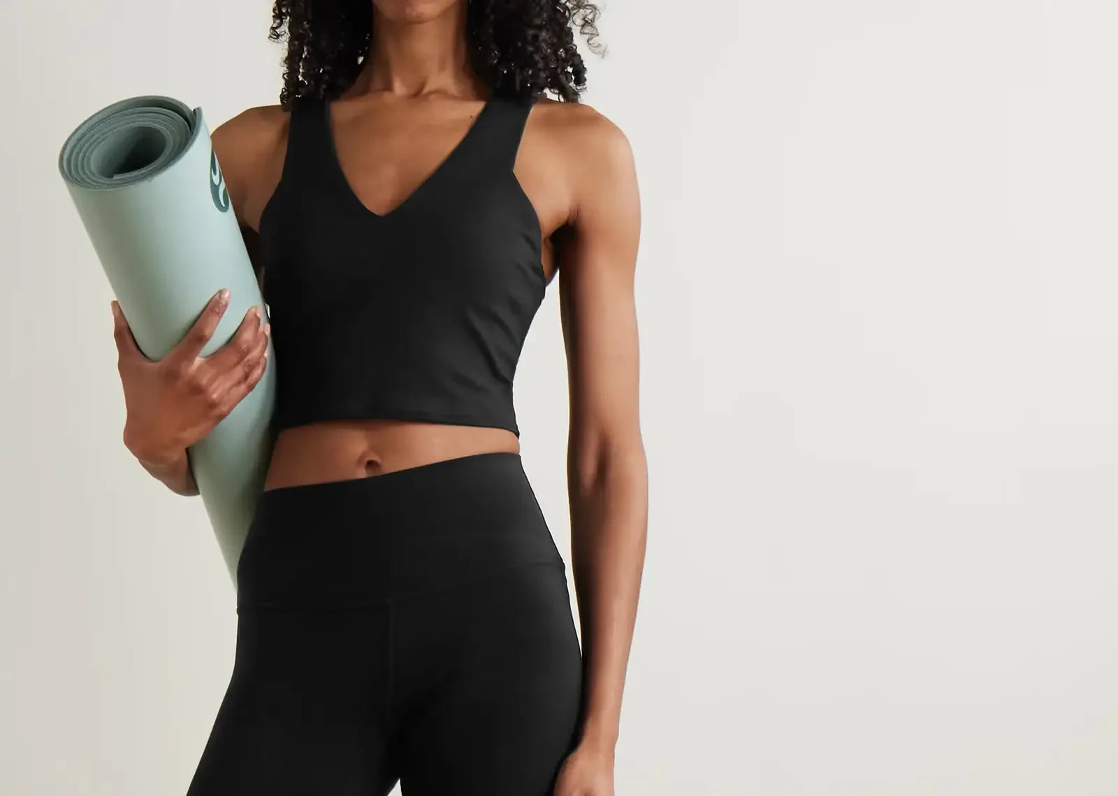 Alo Yoga Real Airbrush Sports Bra Black