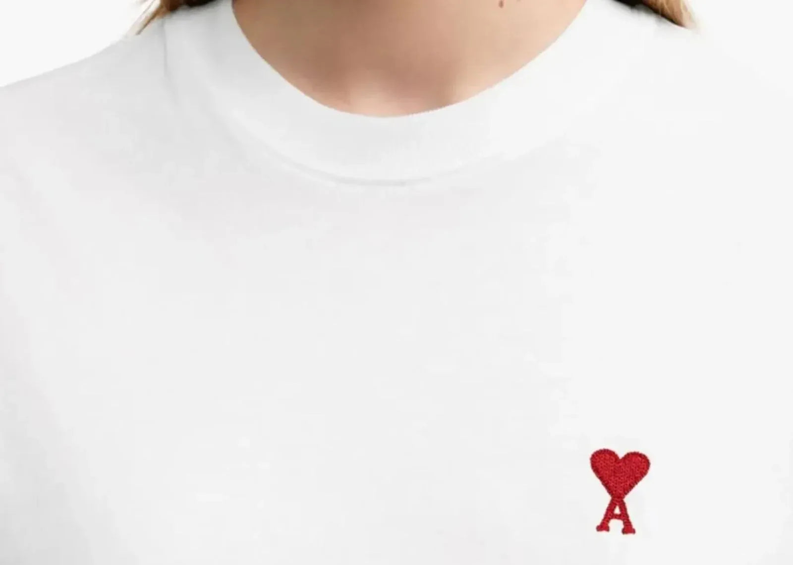 Ami Paris Ami De Coeur T-Shirt White (2025)